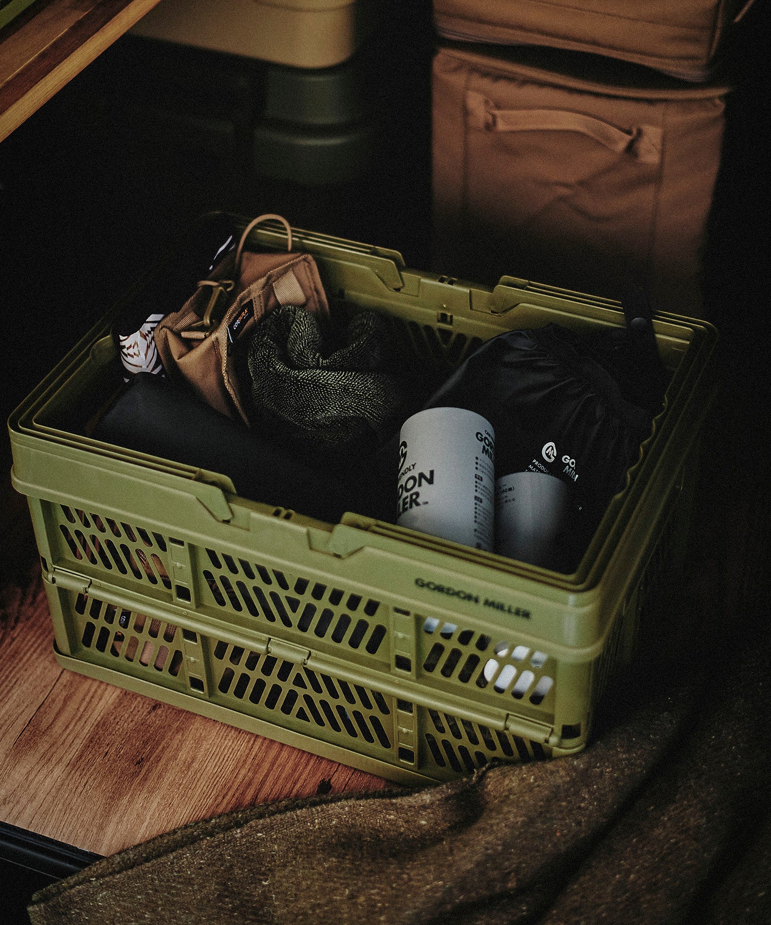 おしゃれ おすすめ 積み重ね 折りたたみ 収納ボックス フォールディング コンテナ