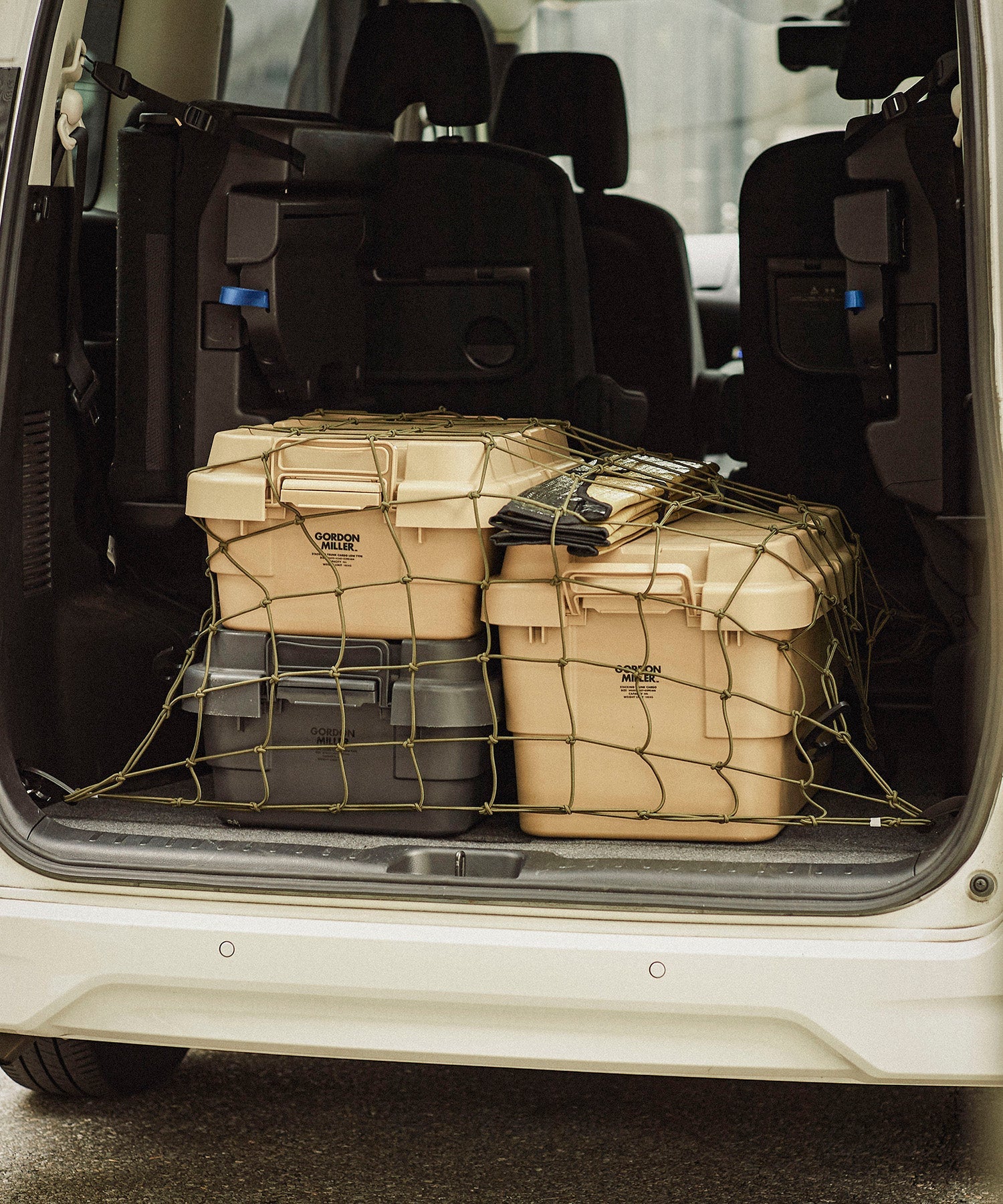 おしゃれ おすすめ カー用品 ラバー ラゲージ ホールド ネット 便利グッズ 収納