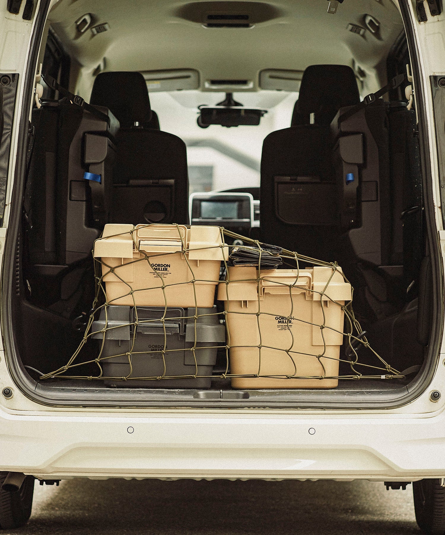 おしゃれ おすすめ カー用品 ラバー ラゲージ ホールド ネット 便利グッズ 収納