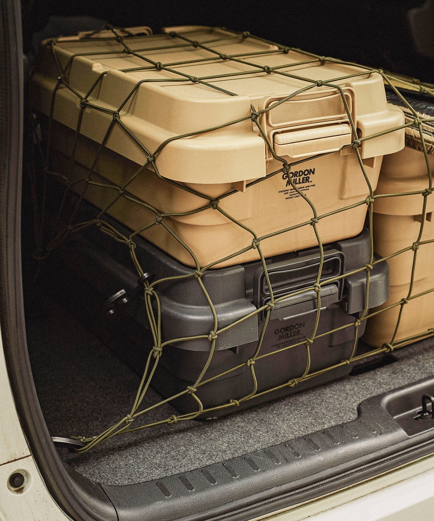 おしゃれ おすすめ カー用品 ラバー ラゲージ ホールド ネット 便利グッズ 収納