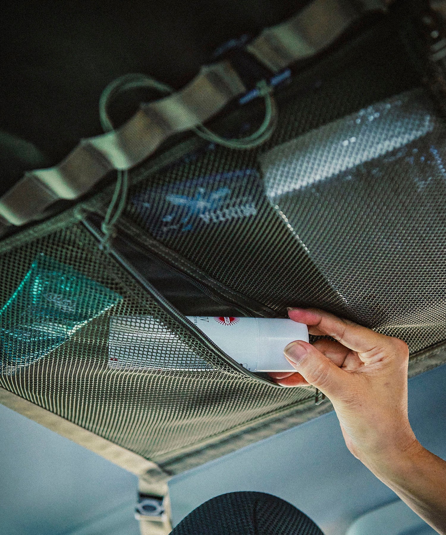 おしゃれ おすすめ カー用品 コーデュラ カーゴポケット 便利グッズ 収納 汎用