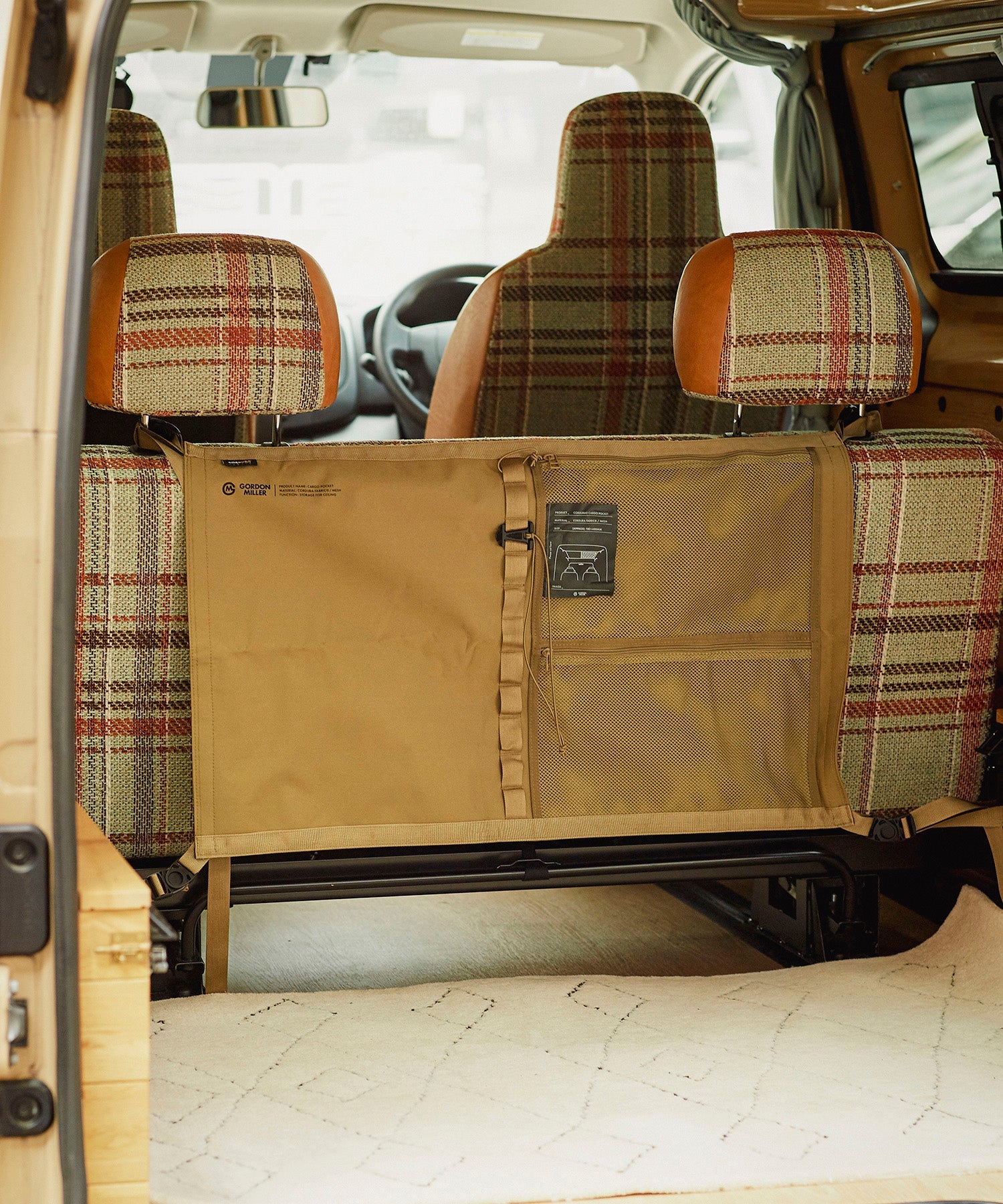 おしゃれ おすすめ カー用品 コーデュラ カーゴポケット 便利グッズ 収納 汎用