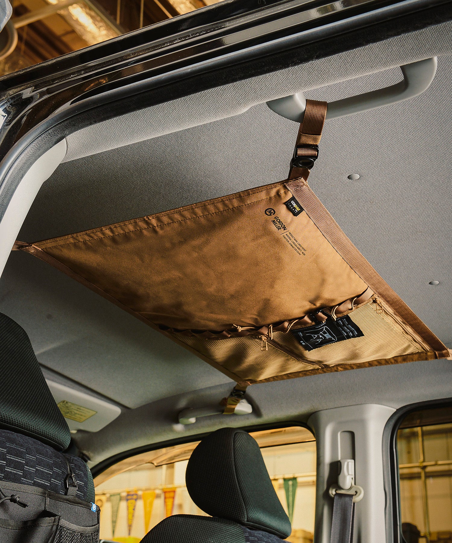 おしゃれ おすすめ カー用品 コーデュラ カーゴポケット 便利グッズ 収納 汎用