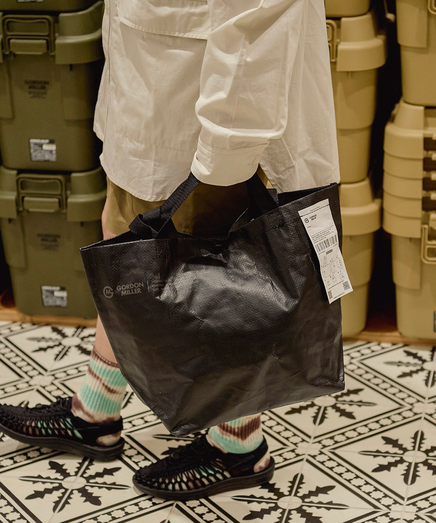 おしゃれ おすすめ ポリプロピレン マーケット エコバッグ 大容量 肩掛け 手持ち