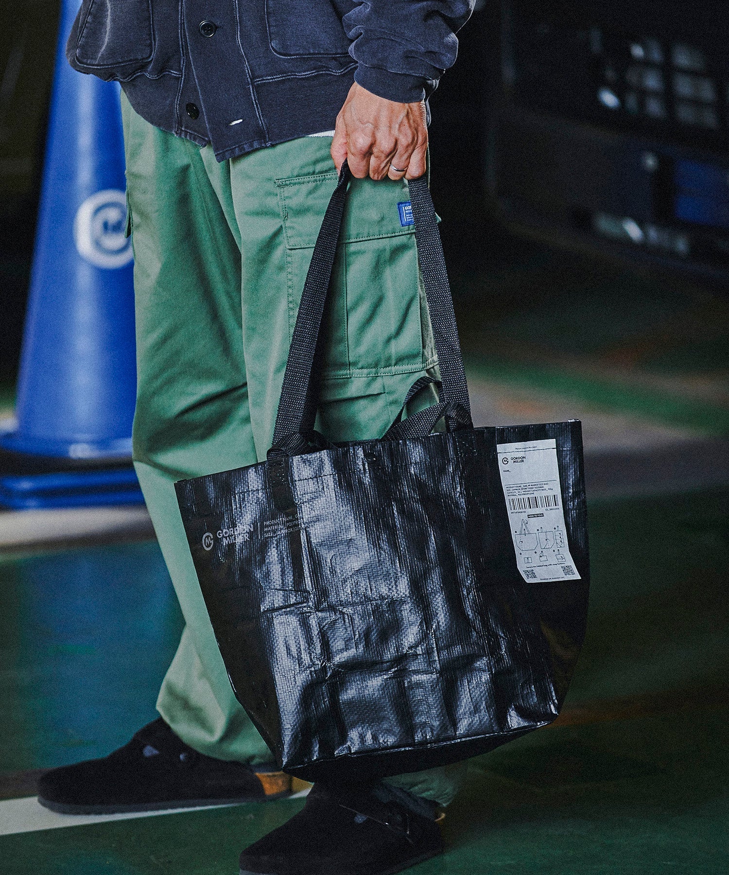 おしゃれ おすすめ ポリプロピレン マーケット エコバッグ 大容量 肩掛け 手持ち