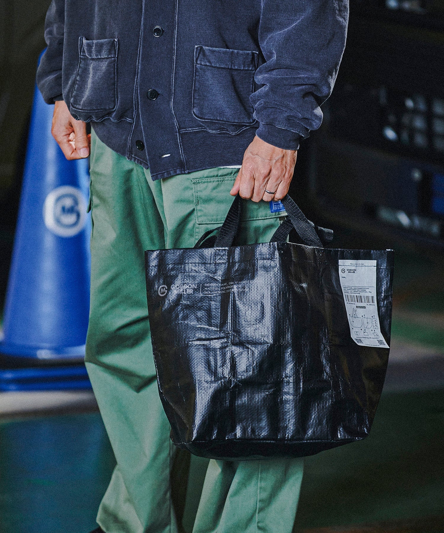 おしゃれ おすすめ ポリプロピレン マーケット エコバッグ 大容量 肩掛け 手持ち