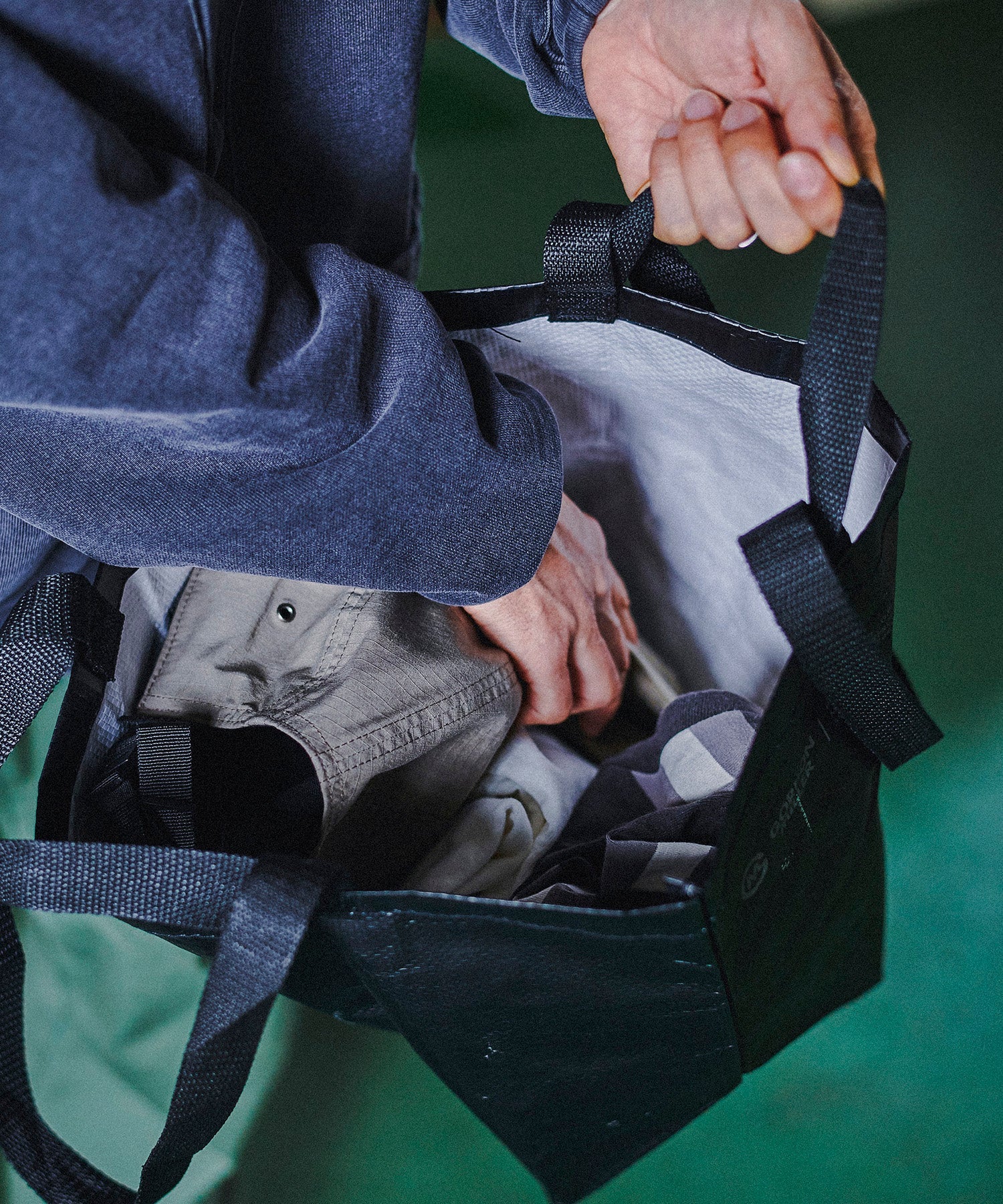 おしゃれ おすすめ ポリプロピレン マーケット エコバッグ 大容量 肩掛け 手持ち