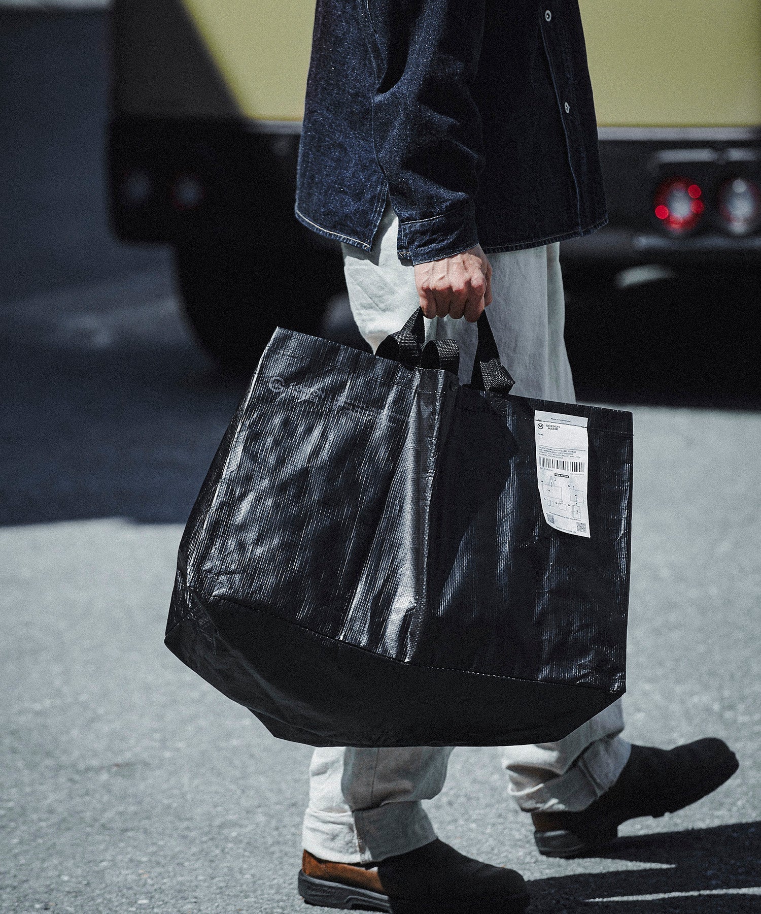 おしゃれ おすすめ ポリプロピレン キャリー エコバッグ 小型 手持ち