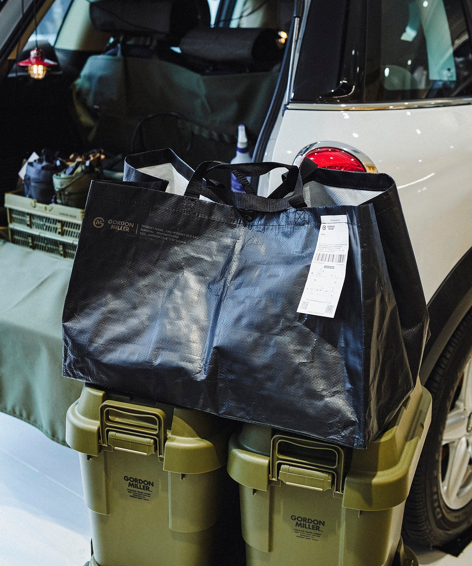 おしゃれ おすすめ ポリプロピレン キャリー エコバッグ 小型 手持ち