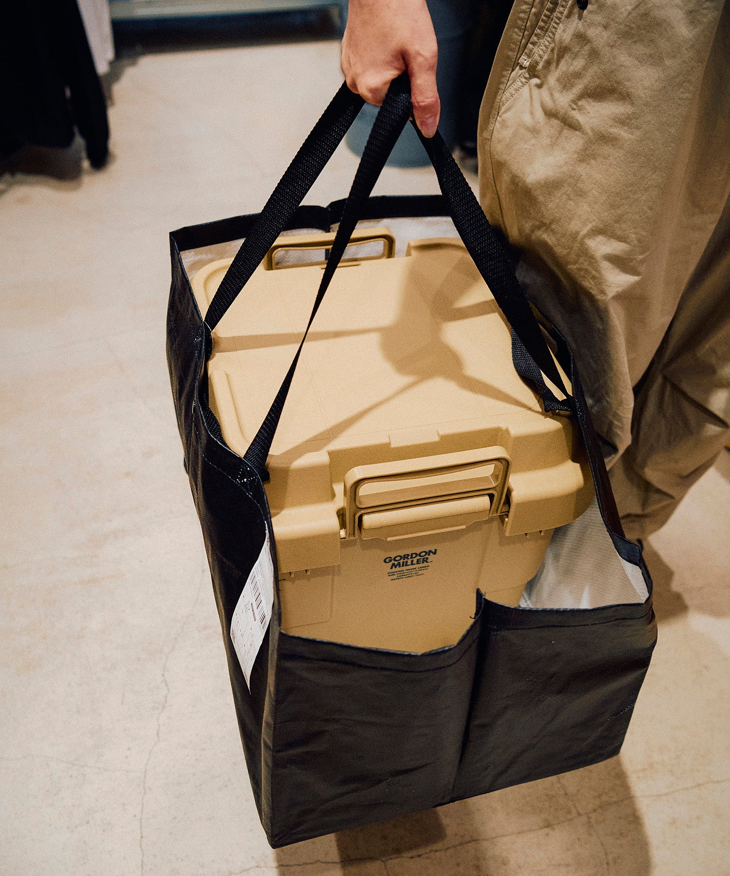 おしゃれ おすすめ ポリプロピレン キャリー エコバッグ 小型 手持ち