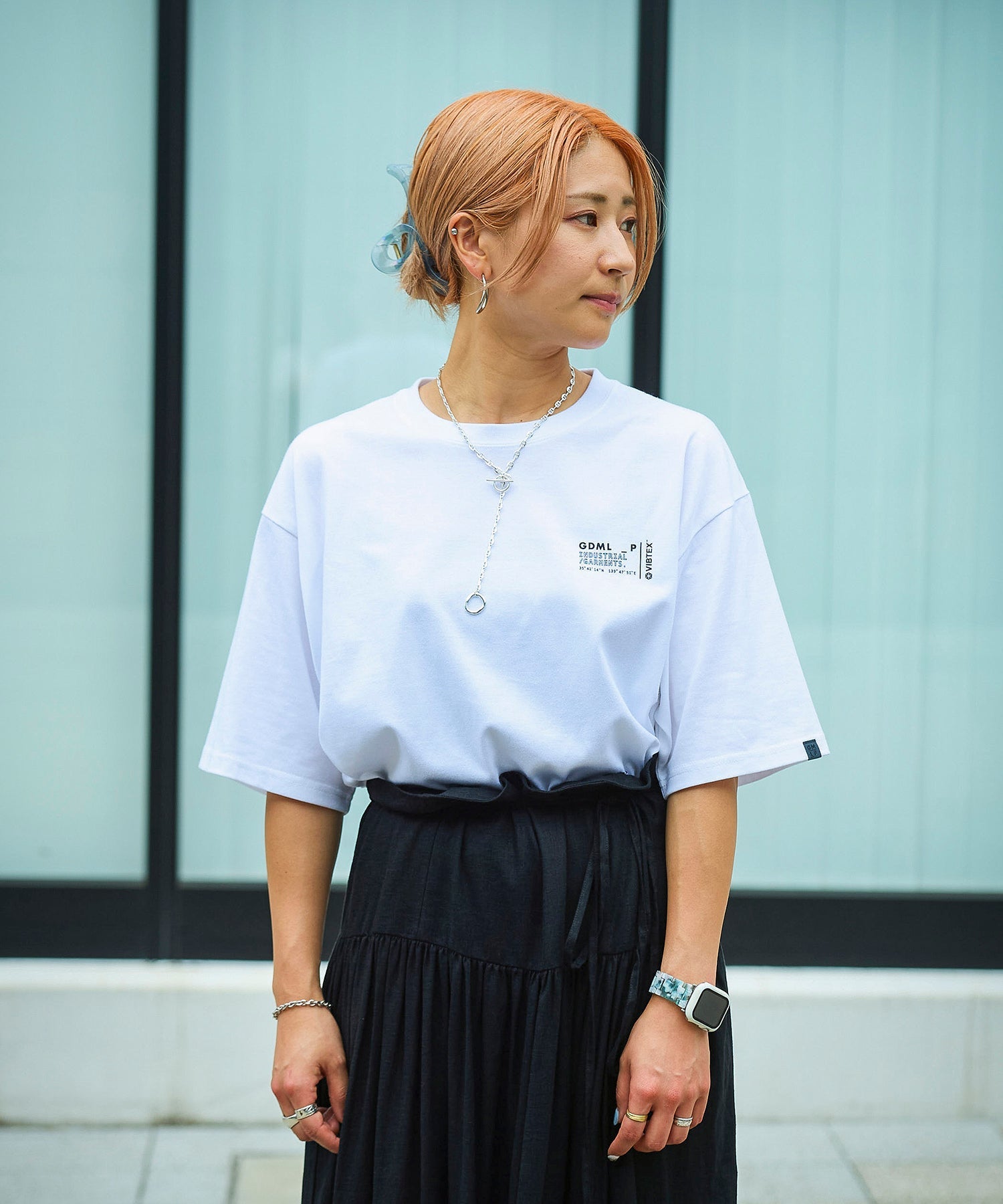 おしゃれ おすすめ ワークウェア VIBTEX ビブテックス ロゴ Tシャツ 抗菌 防臭 消臭