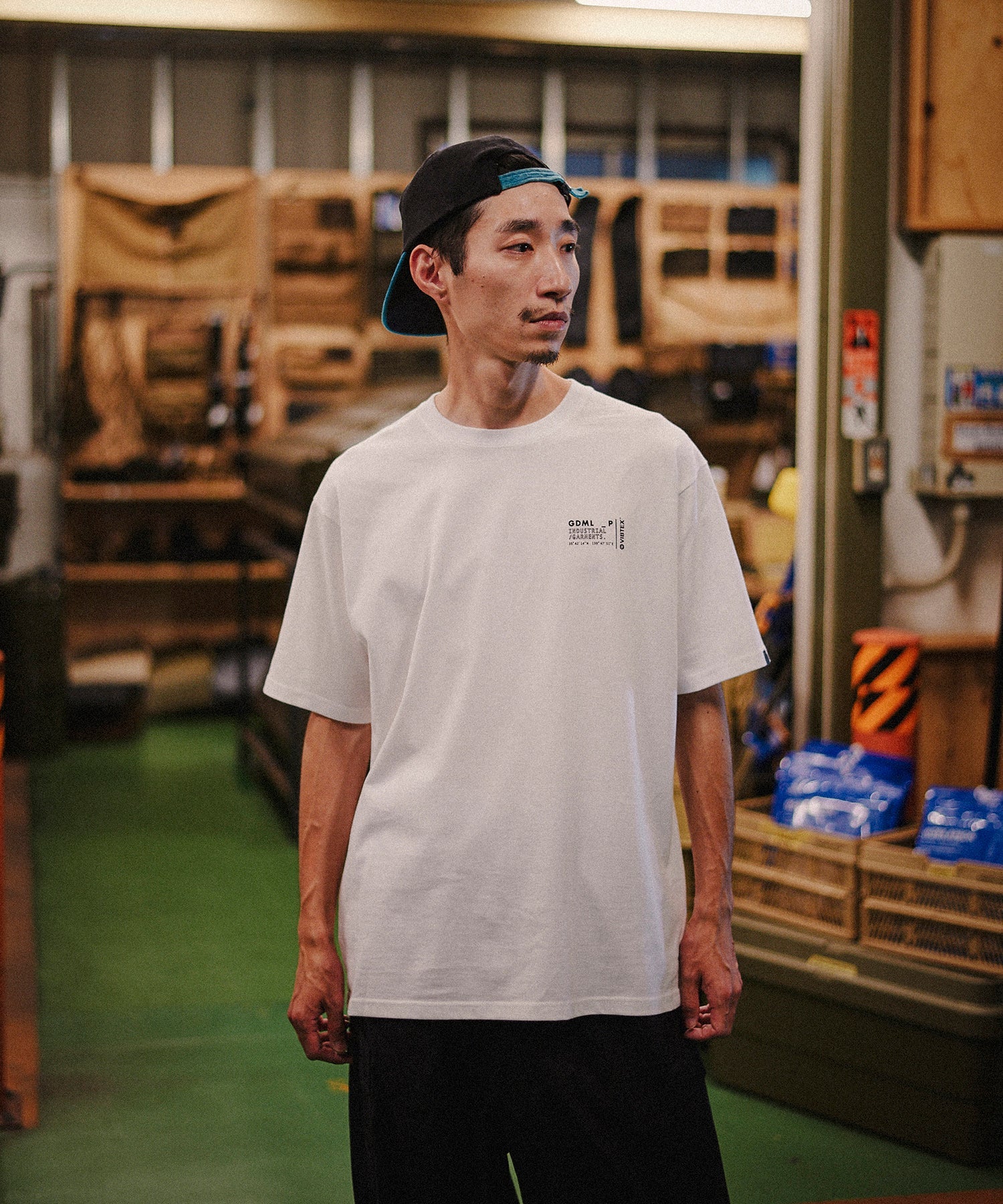 おしゃれ おすすめ ワークウェア VIBTEX ビブテックス ロゴ Tシャツ 抗菌 防臭 消臭