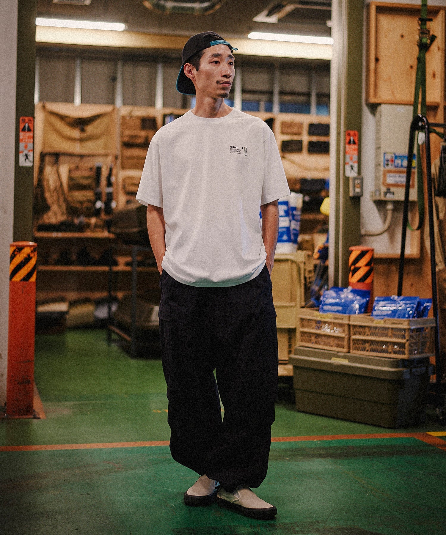 おしゃれ おすすめ ワークウェア VIBTEX ビブテックス ロゴ Tシャツ 抗菌 防臭 消臭