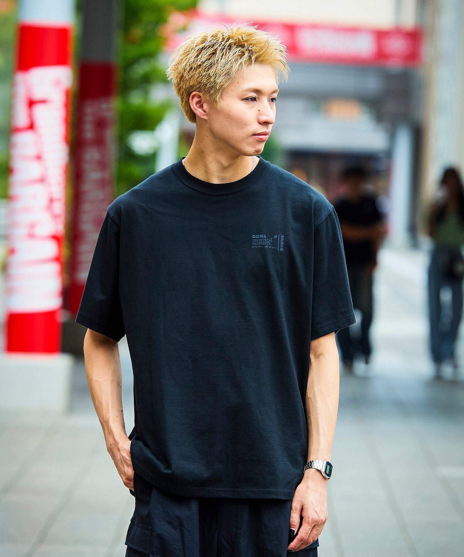 おしゃれ おすすめ ワークウェア VIBTEX ビブテックス ロゴ Tシャツ 抗菌 防臭 消臭