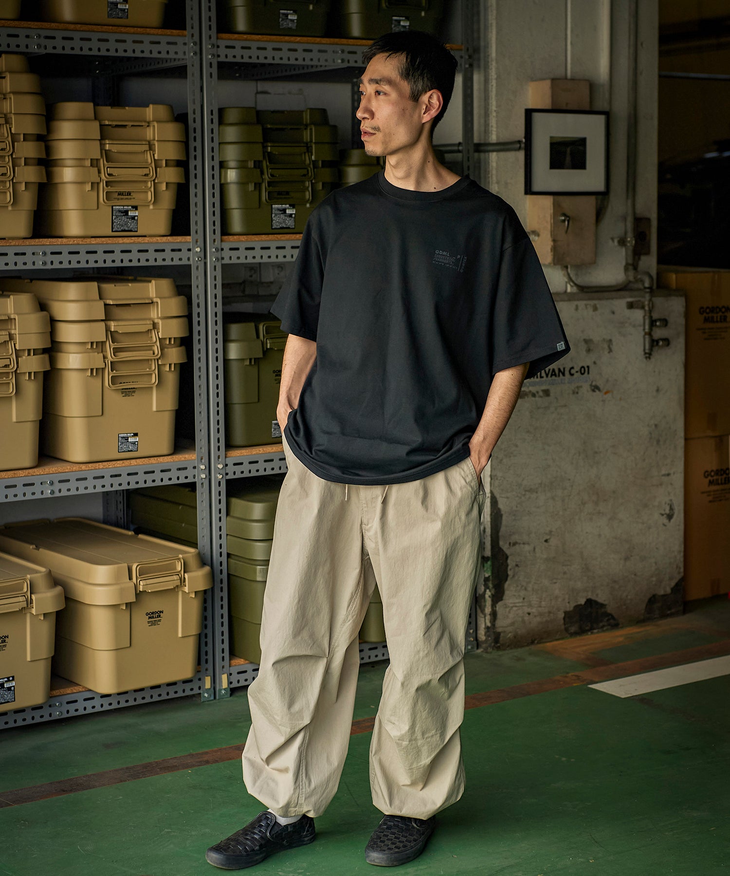 おしゃれ おすすめ ワークウェア VIBTEX ビブテックス ロゴ Tシャツ 抗菌 防臭 消臭