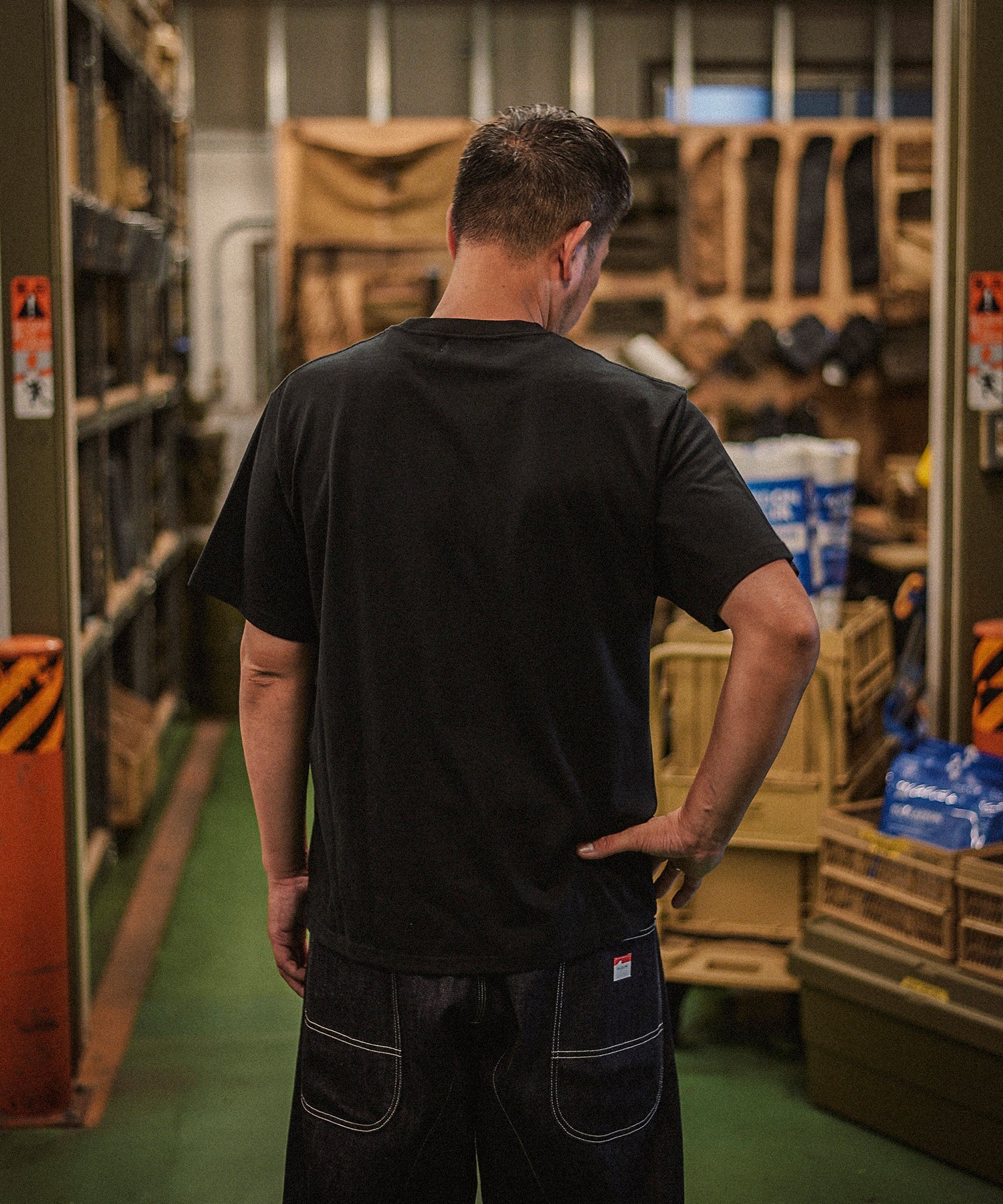 おしゃれ おすすめ ワークウェア VIBTEX ビブテックス ロゴ Tシャツ 抗菌 防臭 消臭