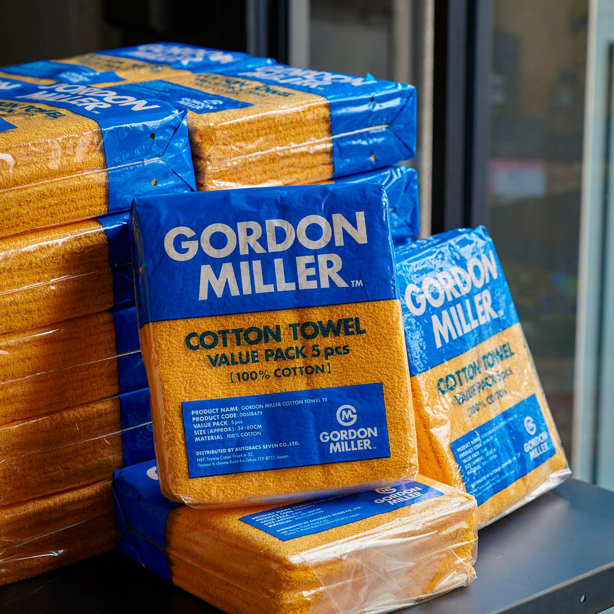 コットンタオル 5枚パック 40セット – GORDON MILLER