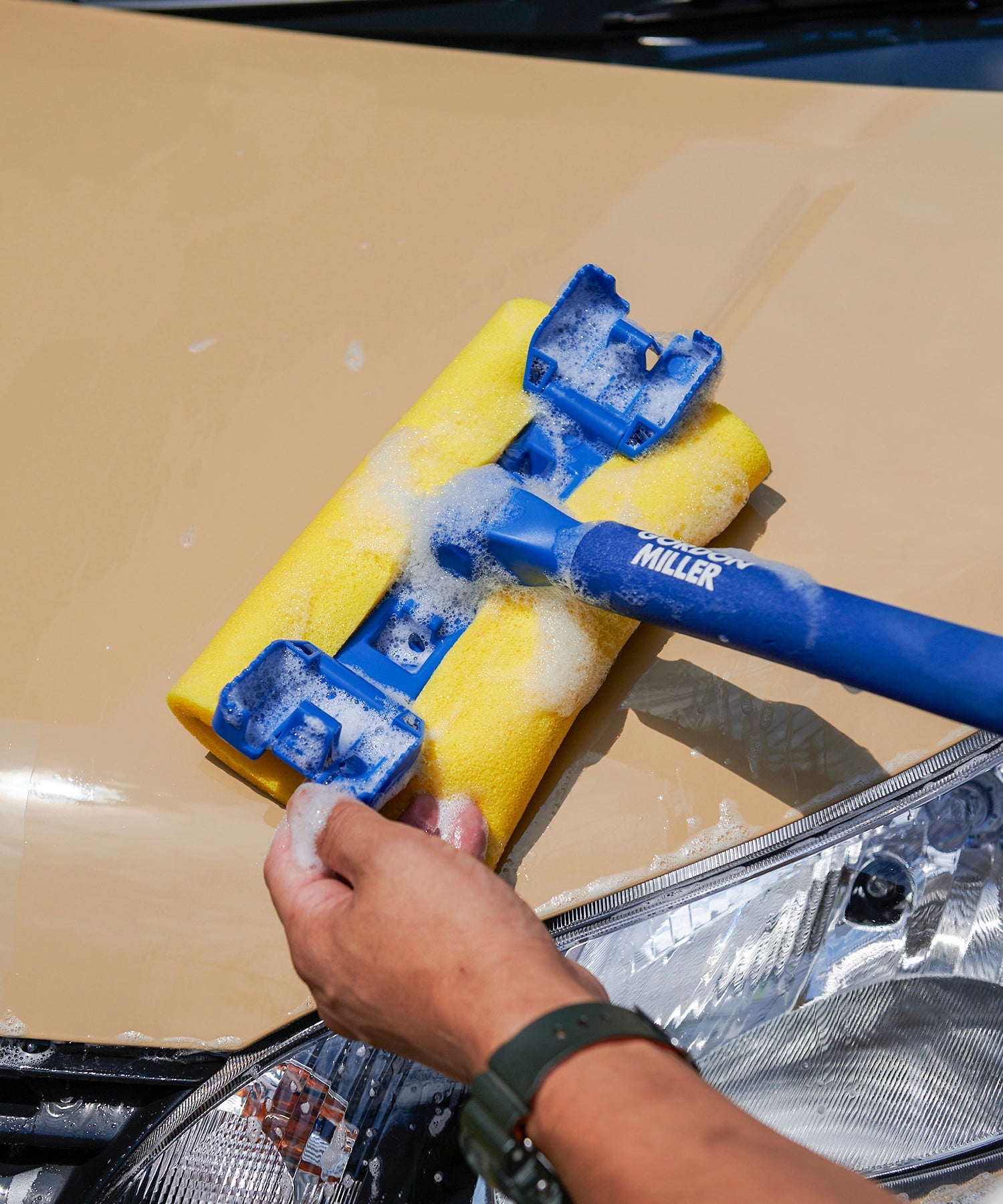 おしゃれ おすすめ 洗車用品 洗車用具 伸縮 ロング スポンジ モップ オートバックス