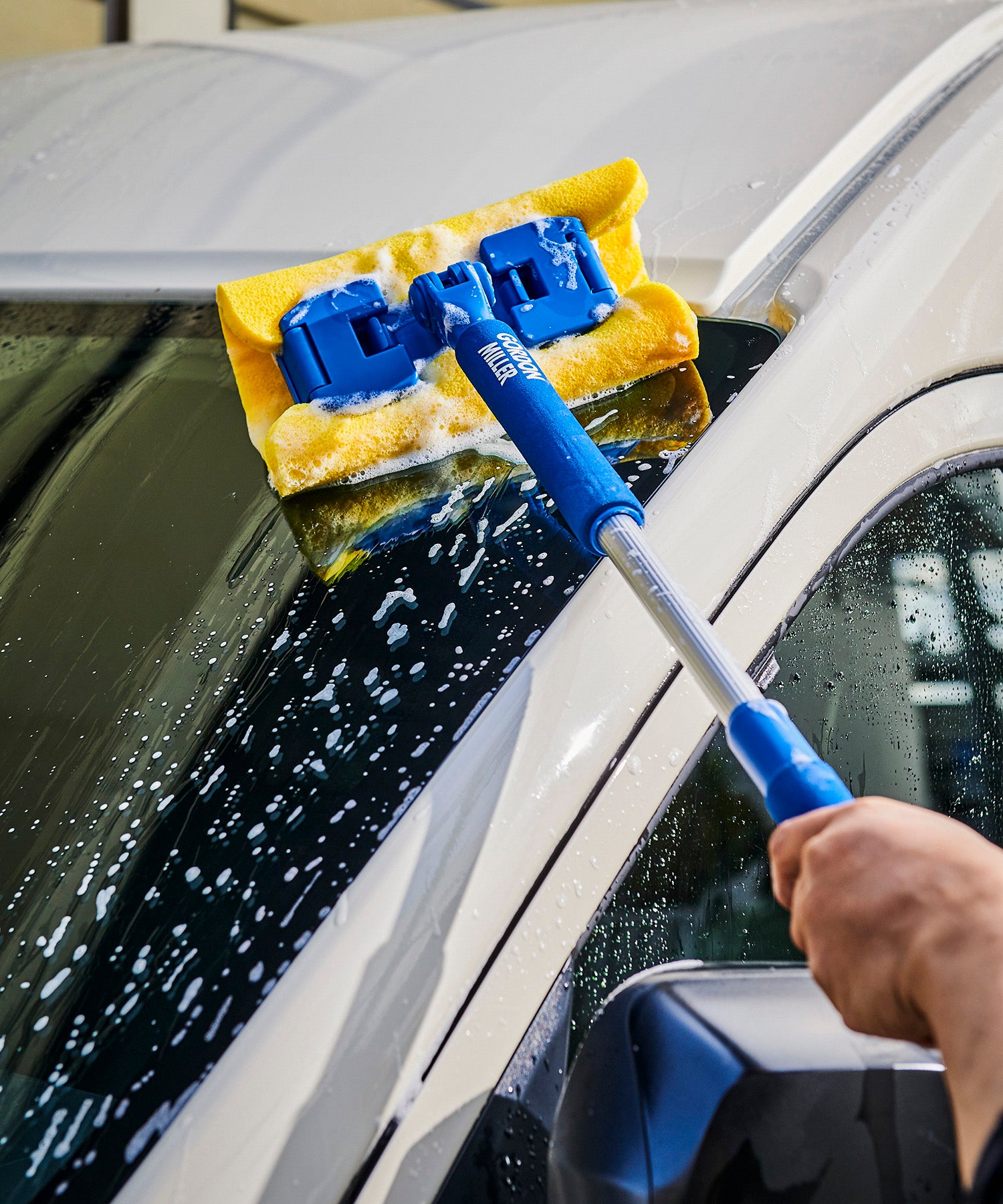おしゃれ おすすめ 洗車用品 洗車用具 伸縮 ロング スポンジ モップ オートバックス