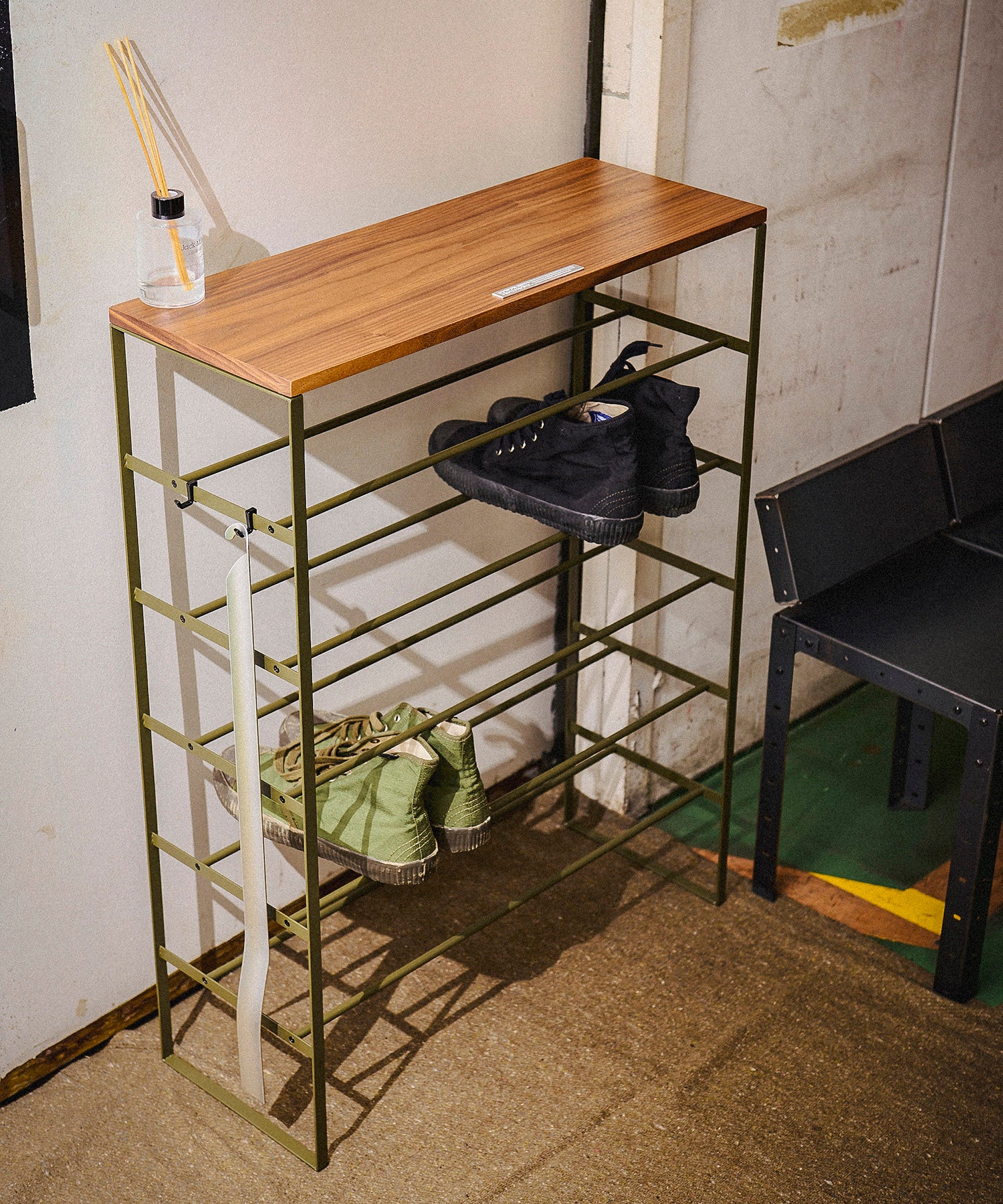 おしゃれ おすすめ TOWER 山﨑実業 6ステップ ラック 棚 下駄箱 シューズラック