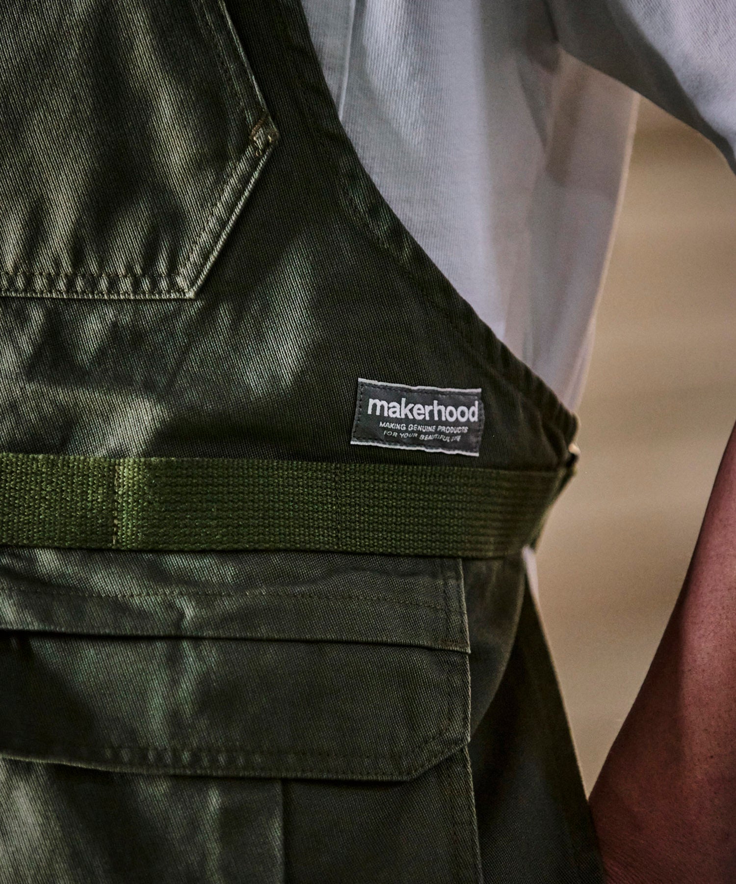 おしゃれ おすすめ 洗車 作業用 makerhood ワーク エプロン オートバックス