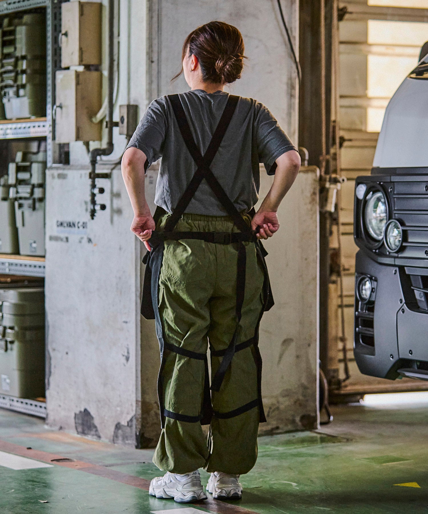 おしゃれ おすすめ 洗車 作業用 makerhood ワーク エプロン オートバックス