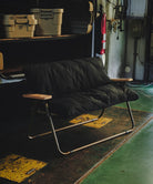 おしゃれ おすすめ アウトドア 難燃 ファイヤープルーフ ベンチカバー クッション