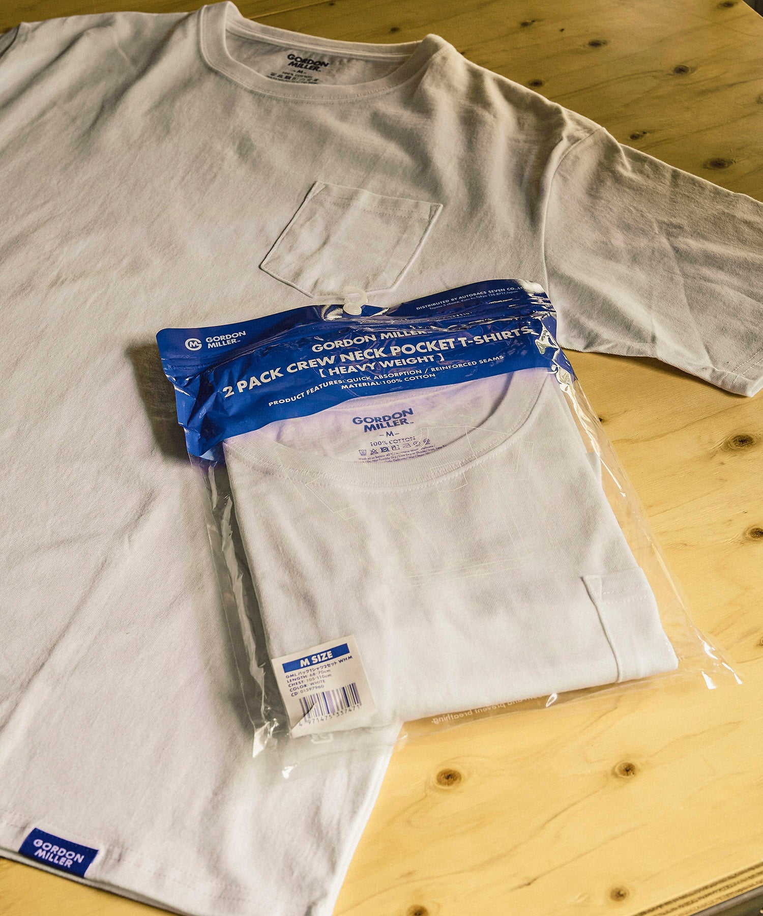 おしゃれ おすすめ ワークウェア ブランド ゴードンミラー パック Tシャツ セット