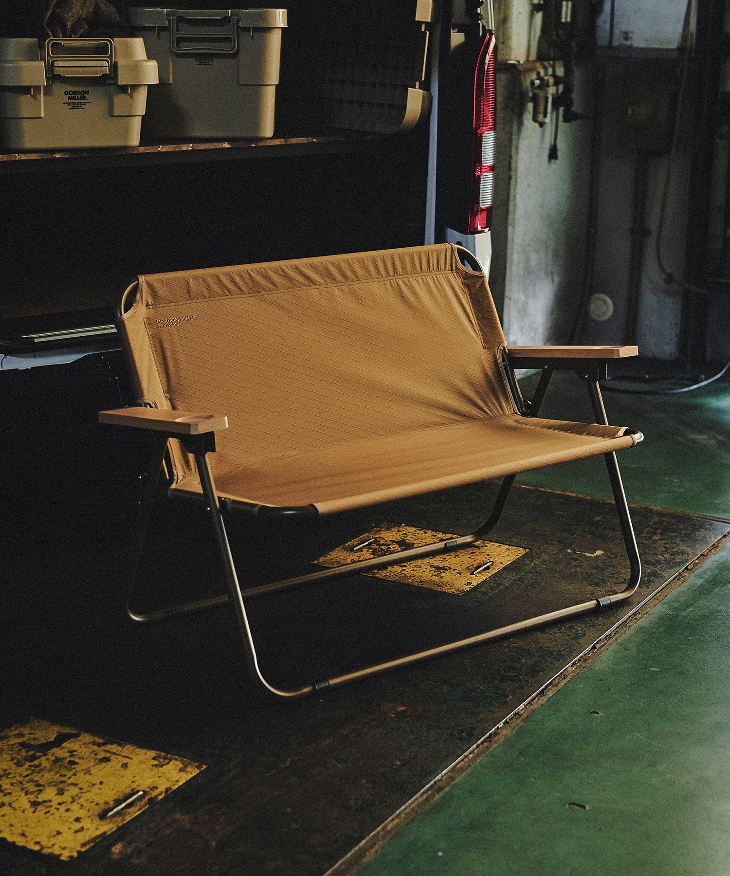 おしゃれ おすすめ アウトドア X-PAC アルミ フォールディング ベンチ