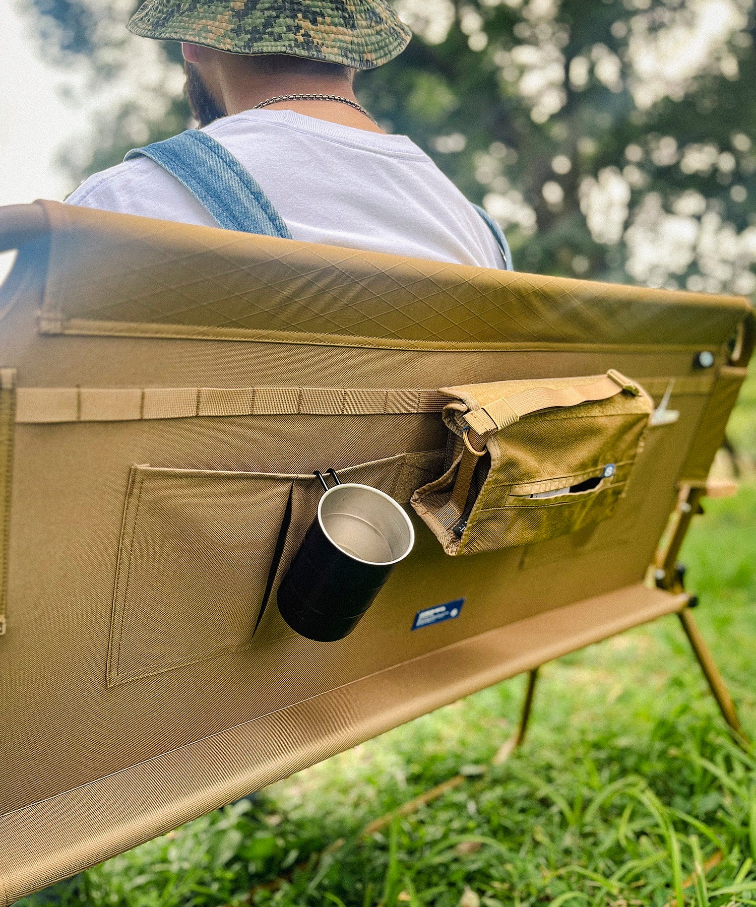 おしゃれ おすすめ アウトドア X-PAC アルミ フォールディング ベンチ