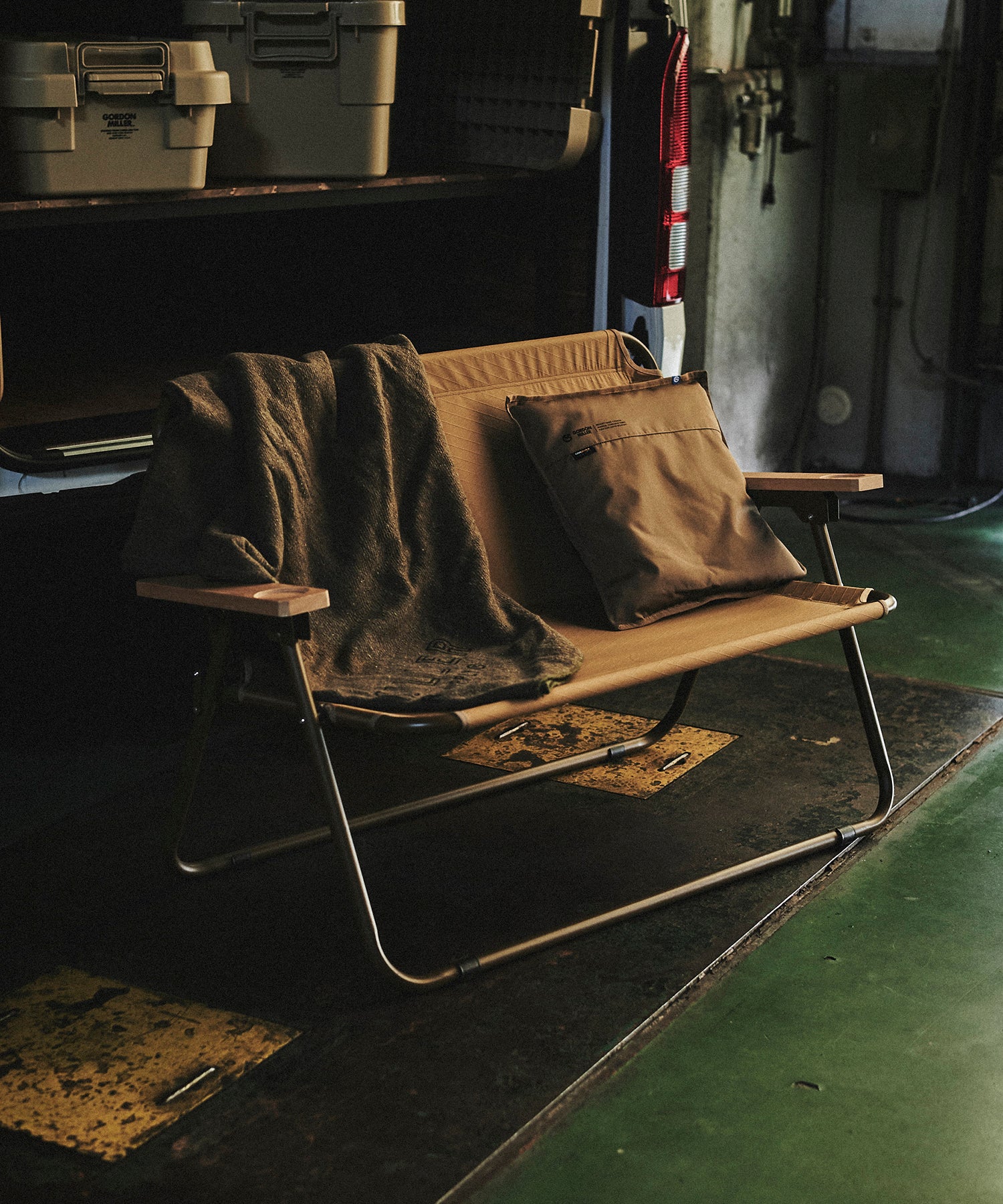 おしゃれ おすすめ アウトドア X-PAC アルミ フォールディング ベンチ