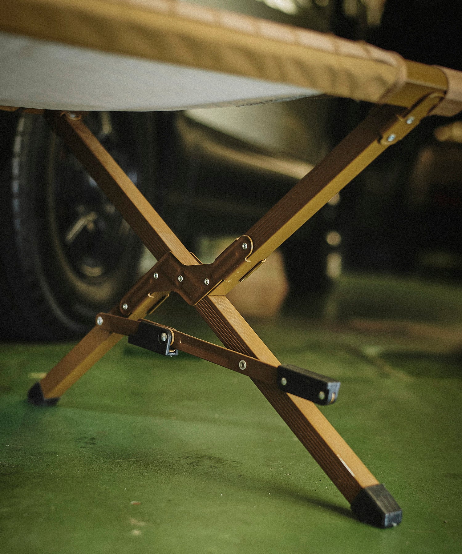 おしゃれ おすすめ アウトドア X-PAC アルミ フォールディング コット