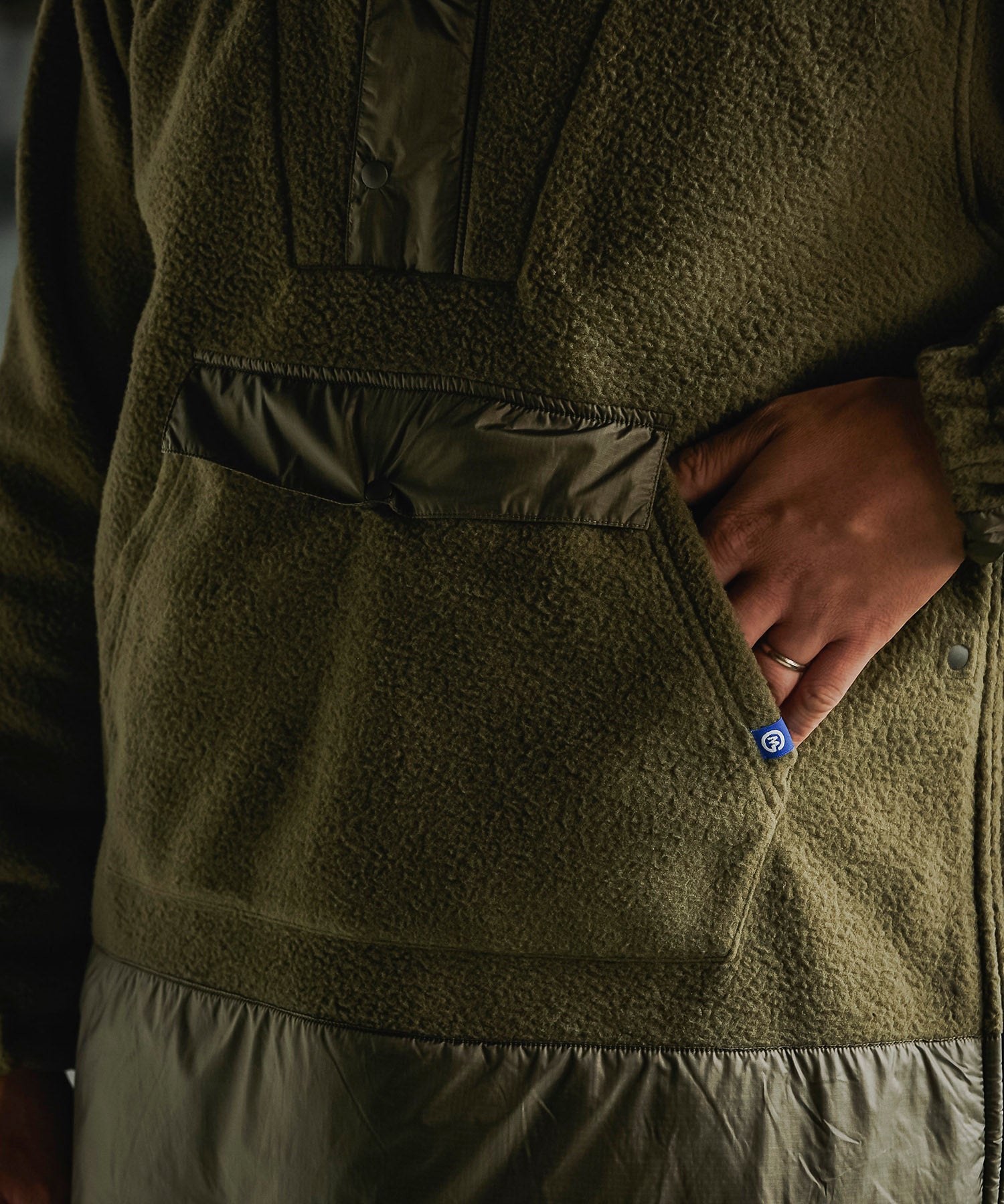 おしゃれ おすすめ ワークウェア ブランド カルイシ フリース アノラック