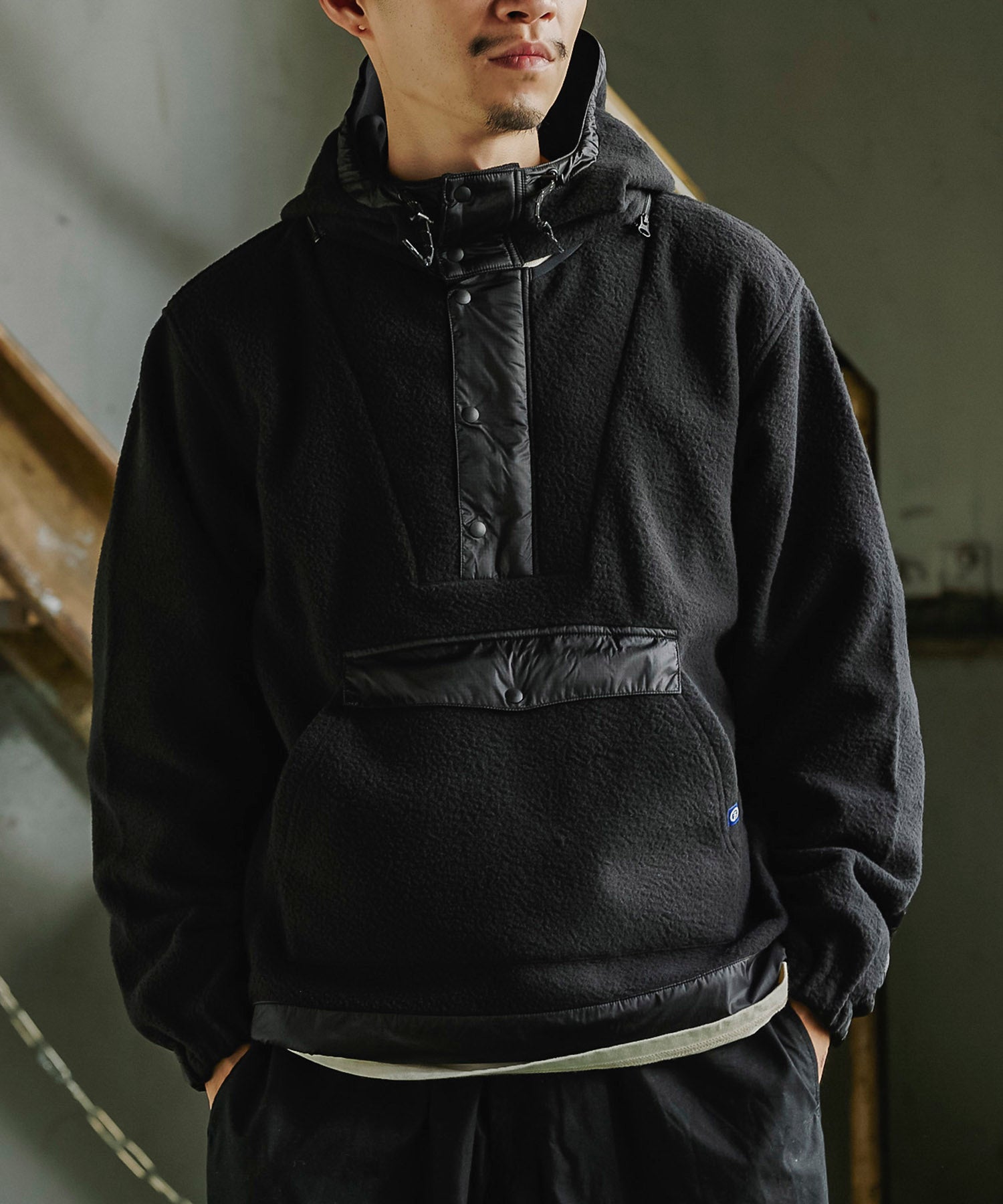 おしゃれ おすすめ ワークウェア ブランド カルイシ フリース アノラック