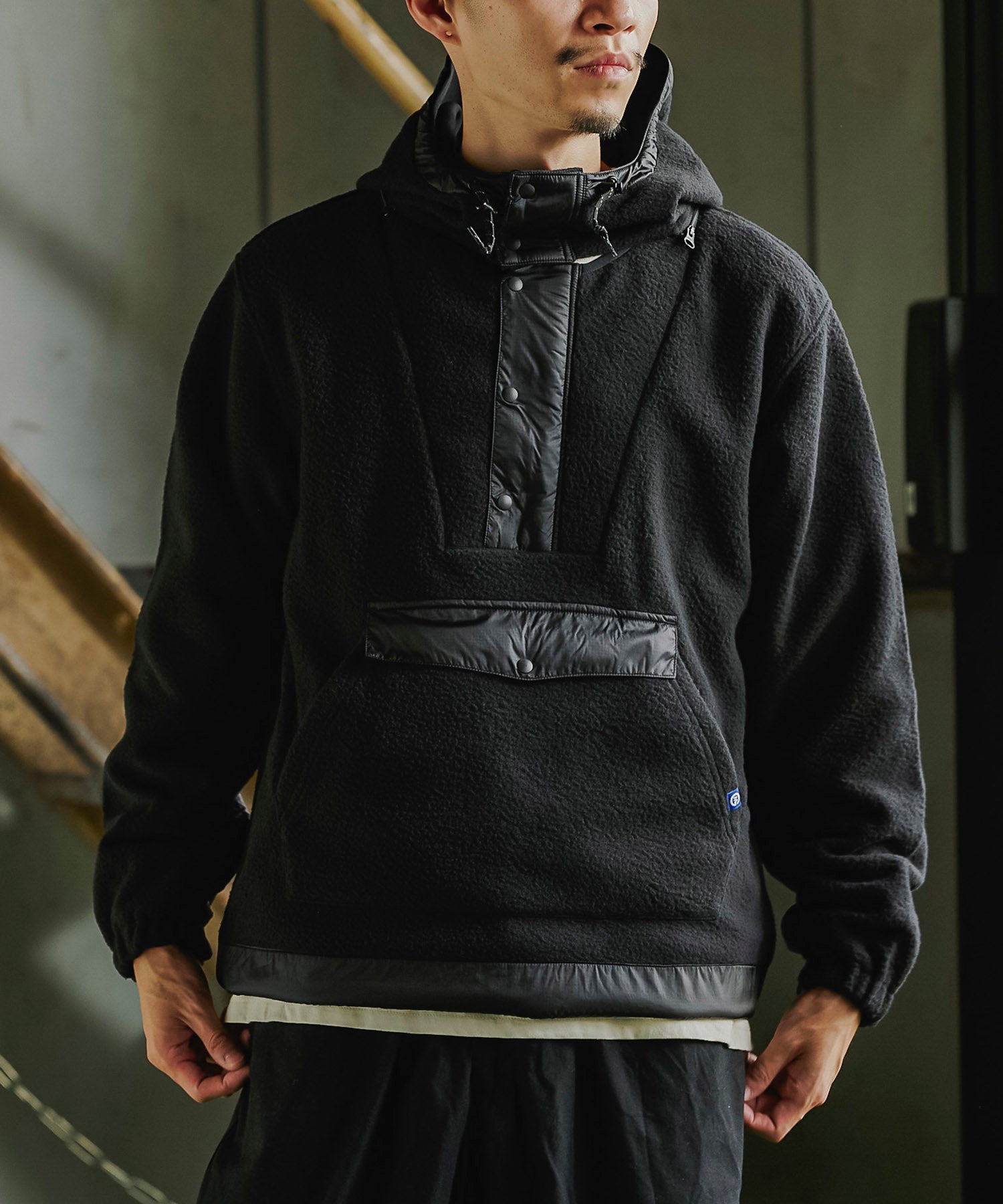 おしゃれ おすすめ ワークウェア ブランド カルイシ フリース アノラック