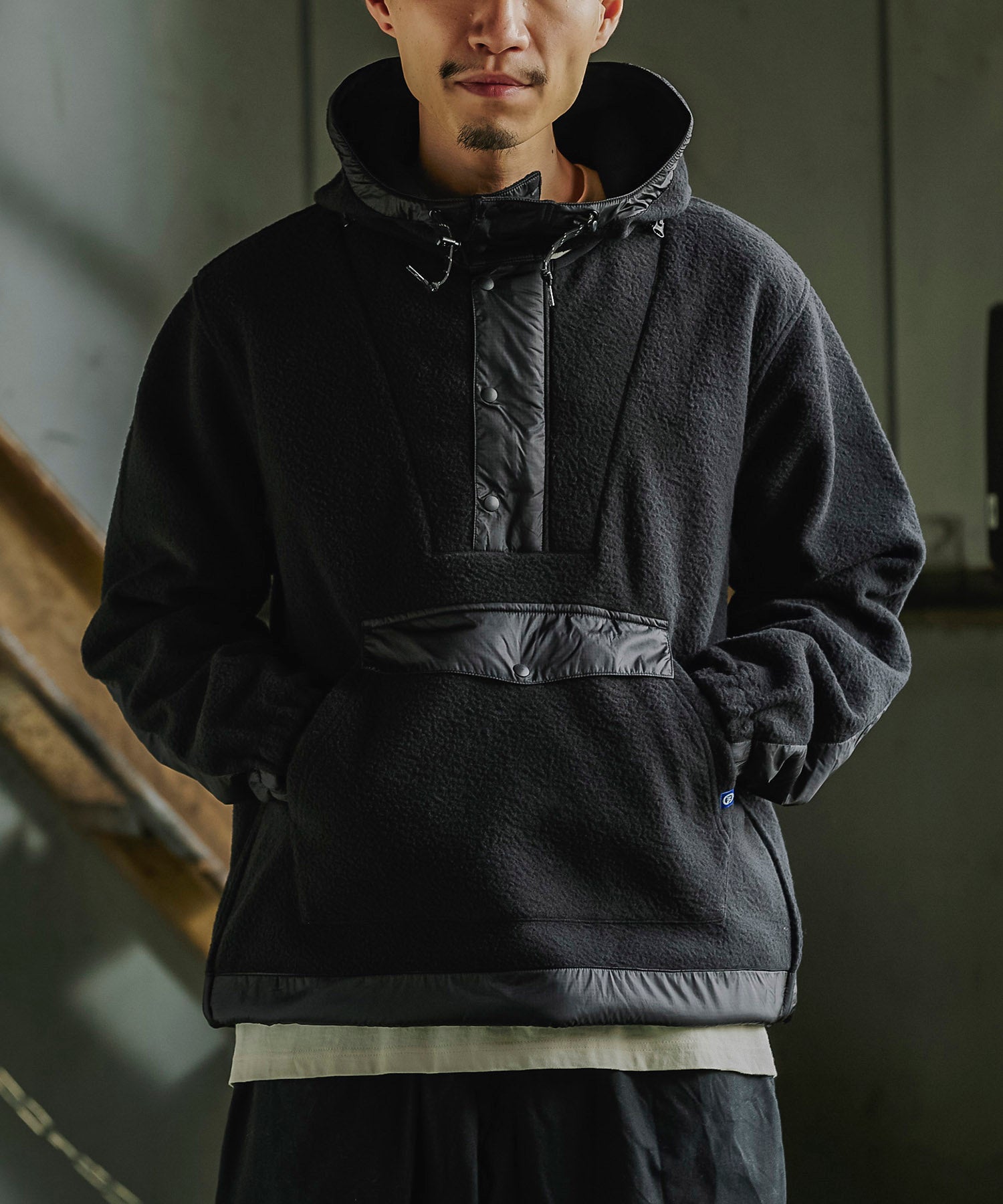 おしゃれ おすすめ ワークウェア ブランド カルイシ フリース アノラック