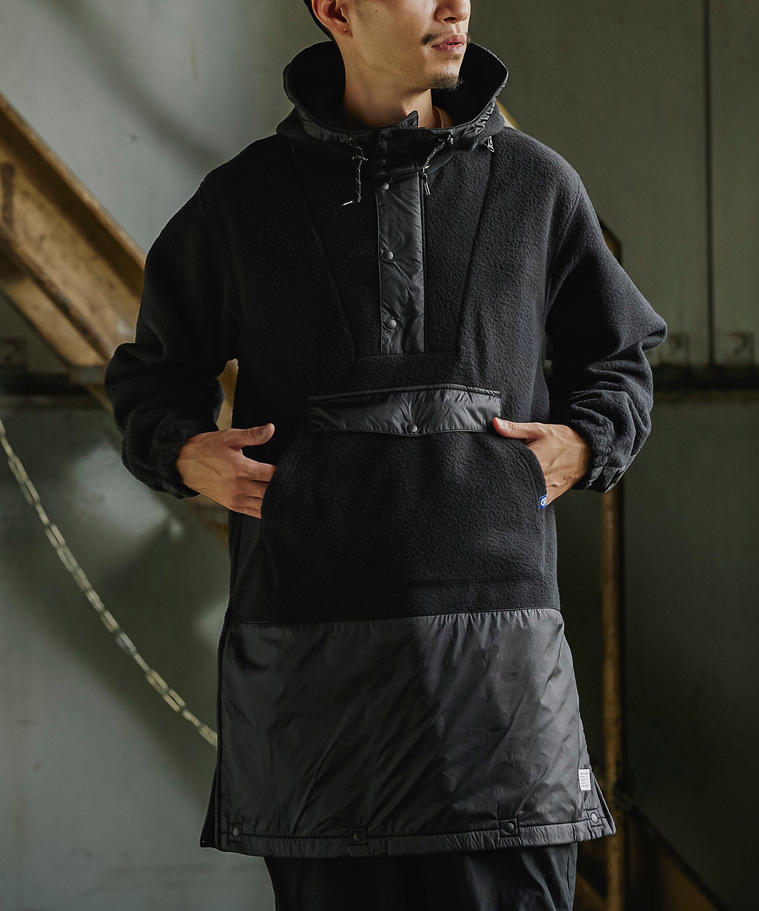 おしゃれ おすすめ ワークウェア ブランド カルイシ フリース アノラック