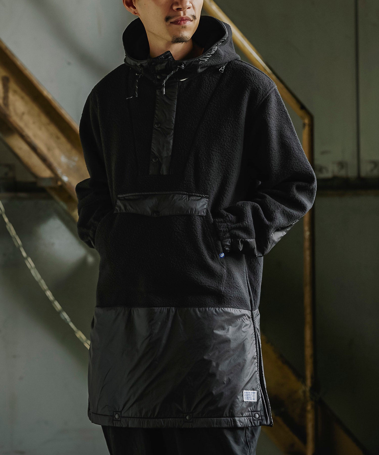 おしゃれ おすすめ ワークウェア ブランド カルイシ フリース アノラック