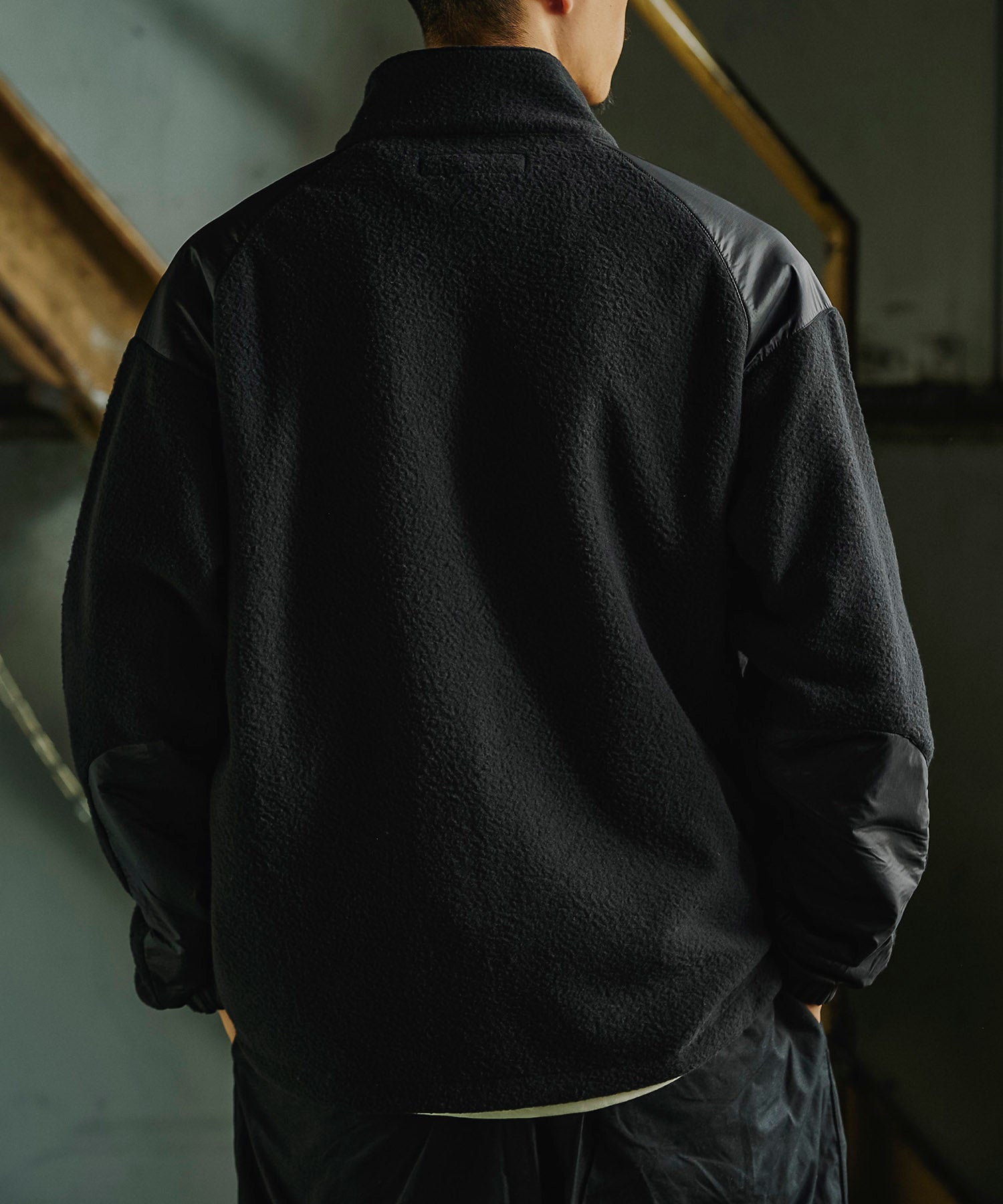 おしゃれ おすすめ ワークウェア ブランド カルイシ フリース ジップアップ ブルゾン