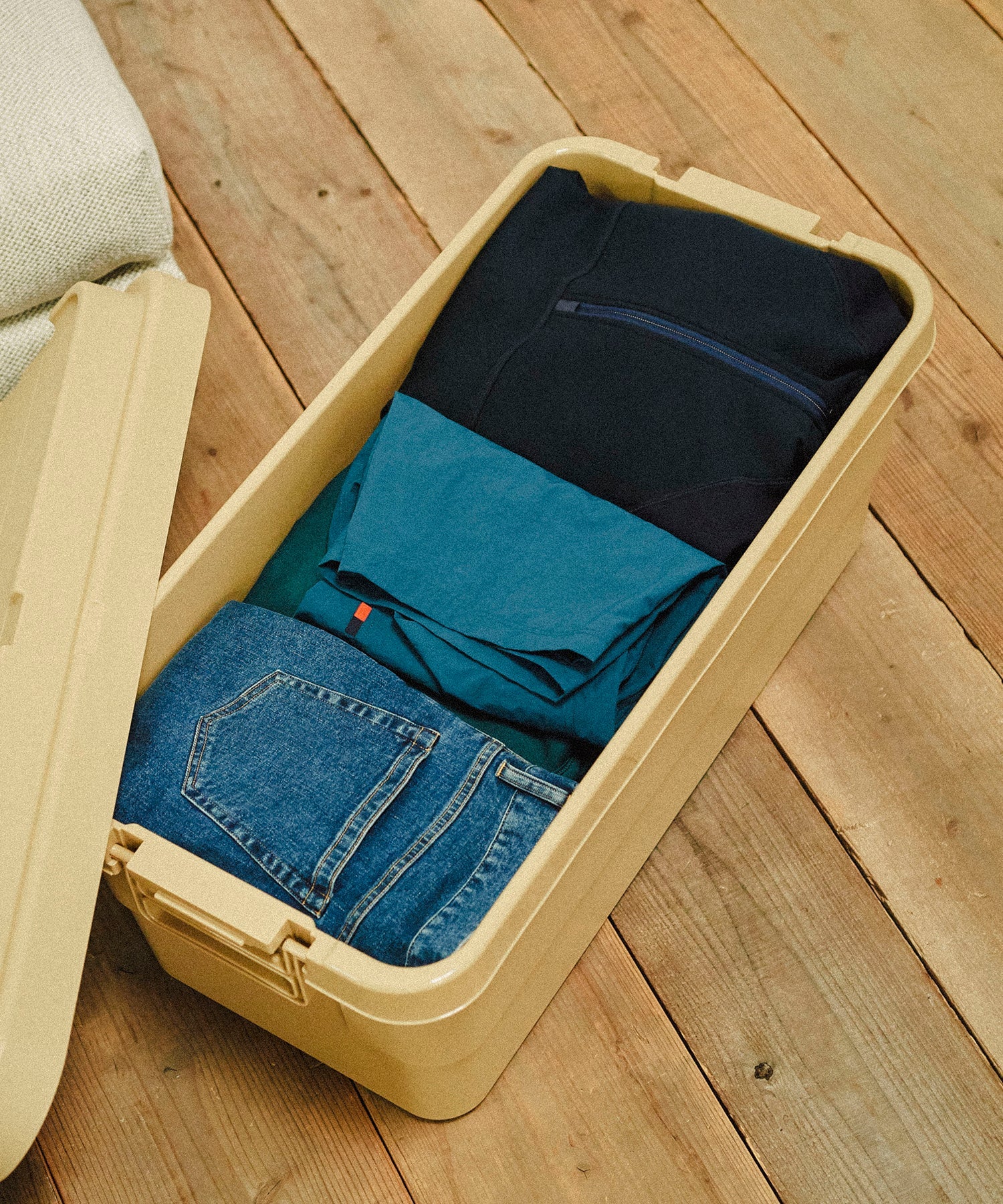 おしゃれ おすすめ 積み重ね可能 座れる フタ付き 収納ボックス スタッキング トランクカーゴ