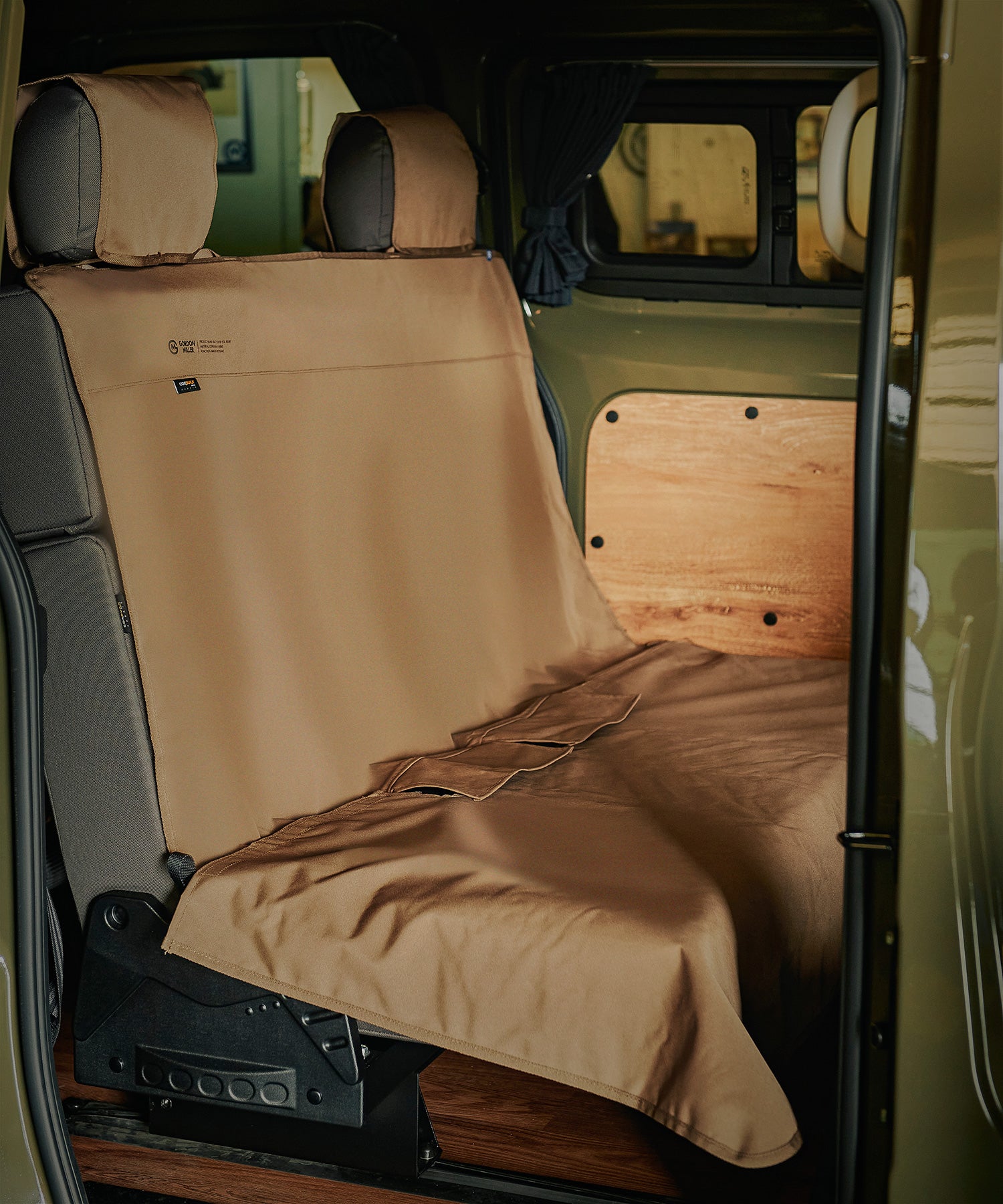 おしゃれ おすすめ カー用品 車 かけるだけ コーデュラ 防水 汎用 リア シートカバー