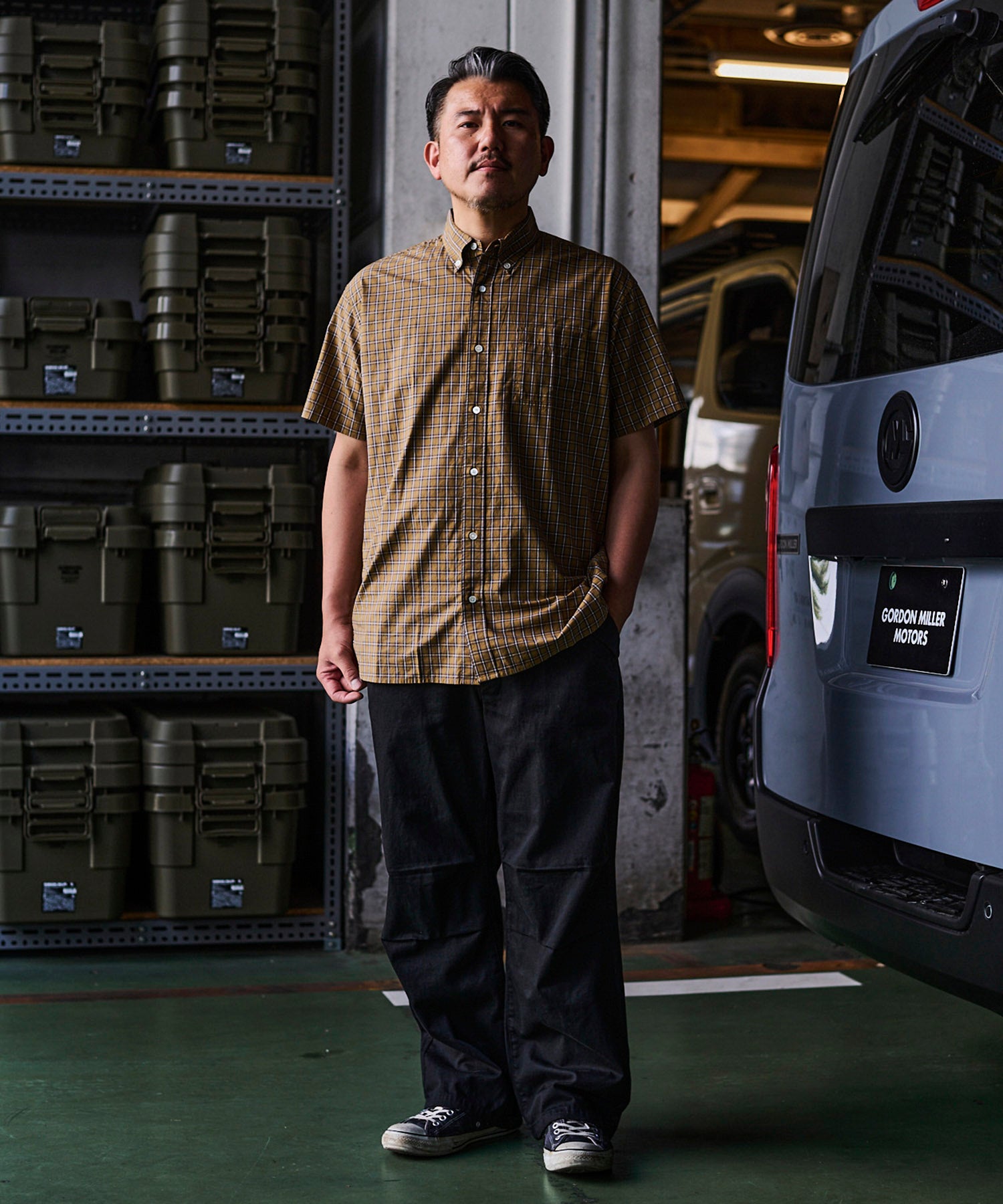 おしゃれ おすすめ ワークウェア ブランド タータン チェック ボタンダウン シャツ