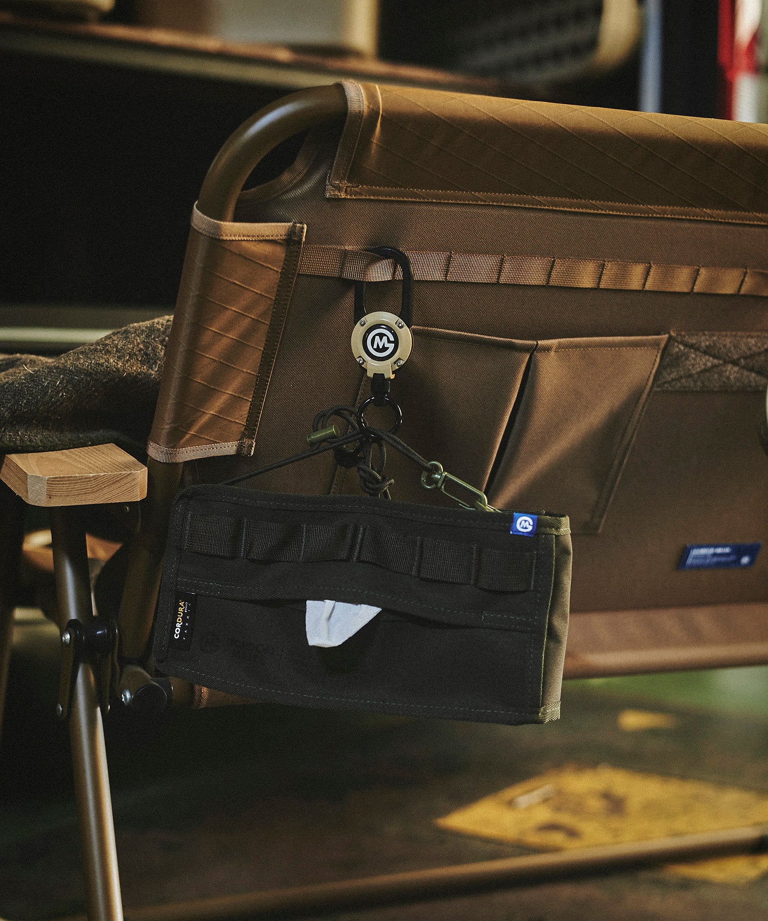 おしゃれ おすすめ カー用品 コーデュラ ティッシュケース 便利グッズ 収納