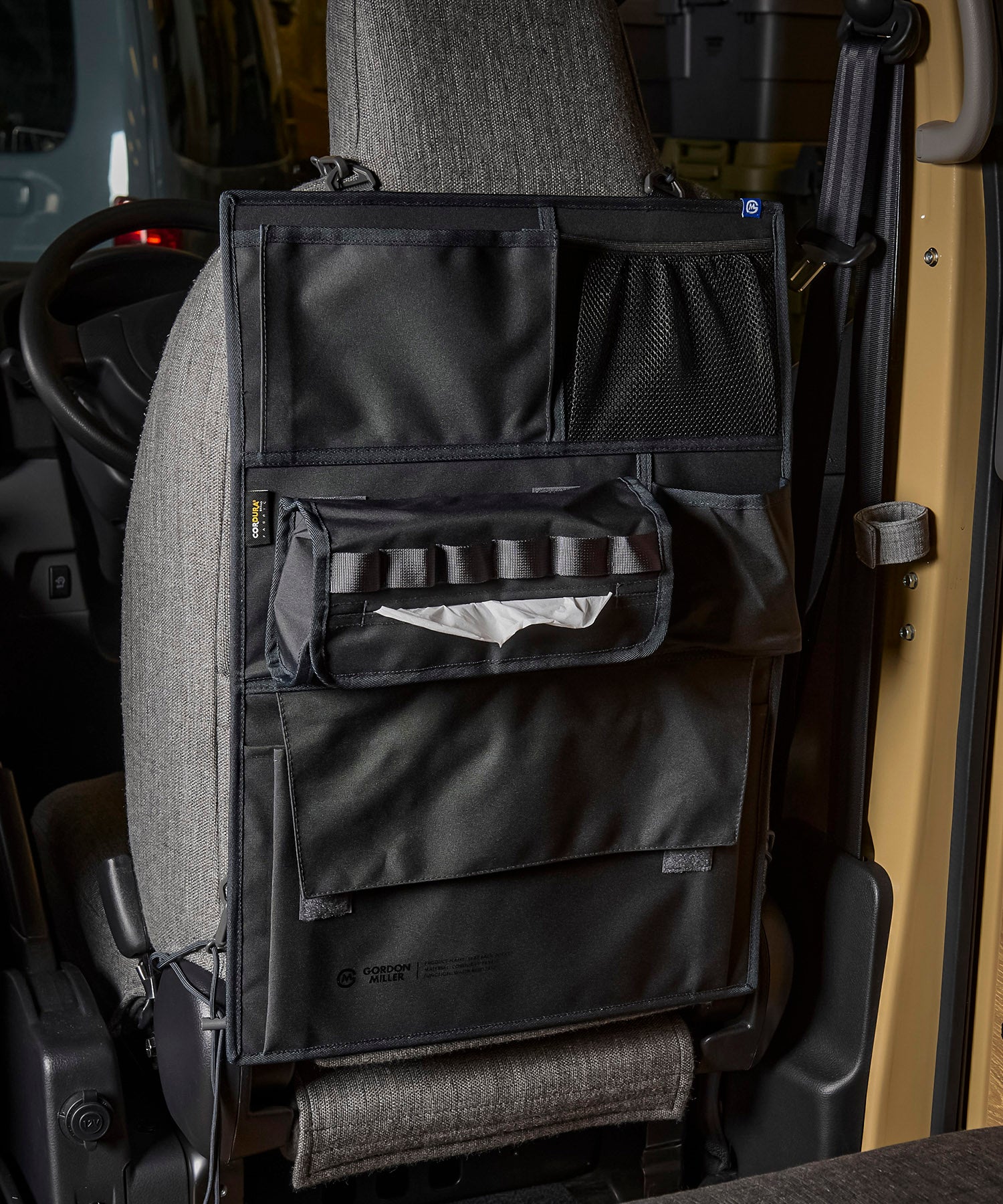 おしゃれ おすすめ カー用品 コーデュラ シートバック ポケット 便利グッズ 収納