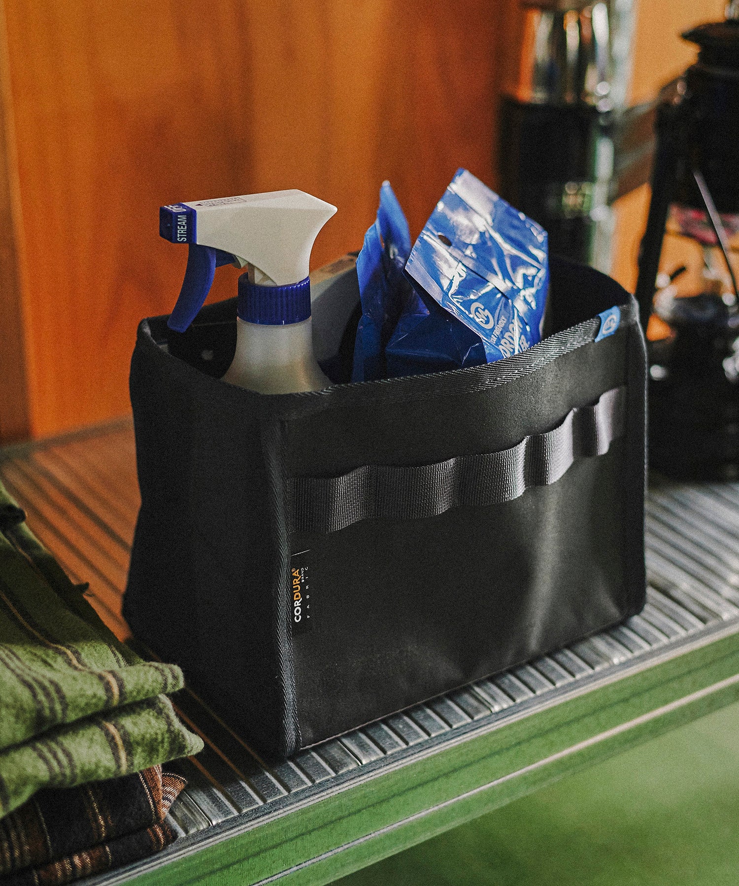 おしゃれ おすすめ カー用品 コーデュラ ダストボックス 便利グッズ ゴミ箱