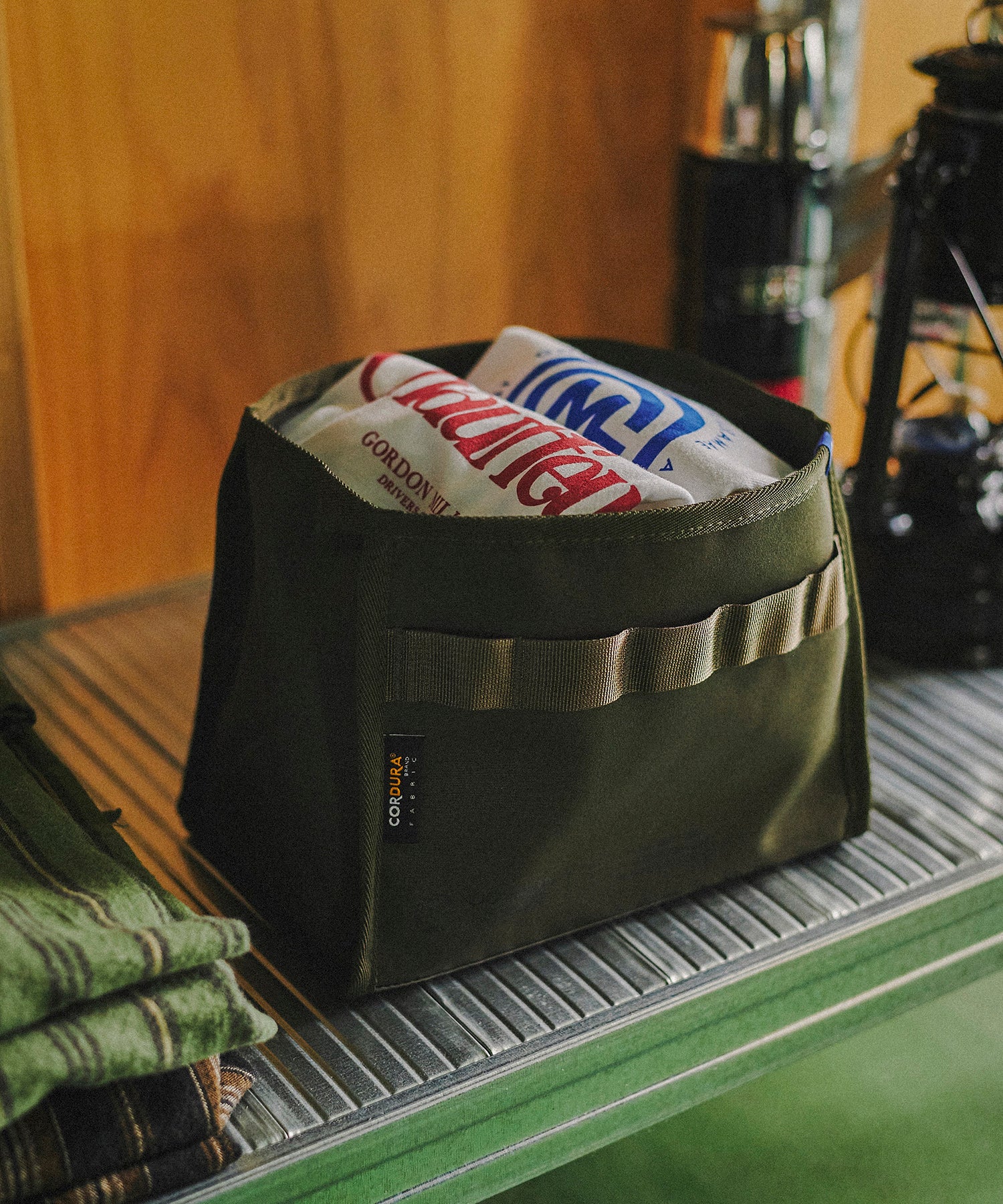 おしゃれ おすすめ カー用品 コーデュラ ダストボックス 便利グッズ ゴミ箱