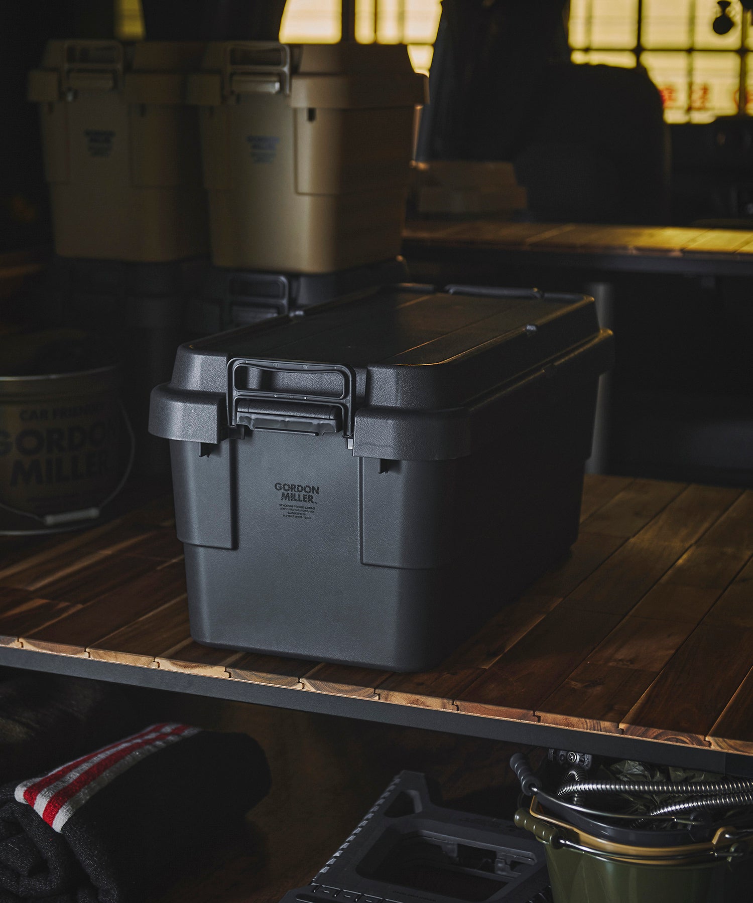 おしゃれ おすすめ 積み重ね可能 座れる フタ付き 収納ボックス スタッキング トランクカーゴ