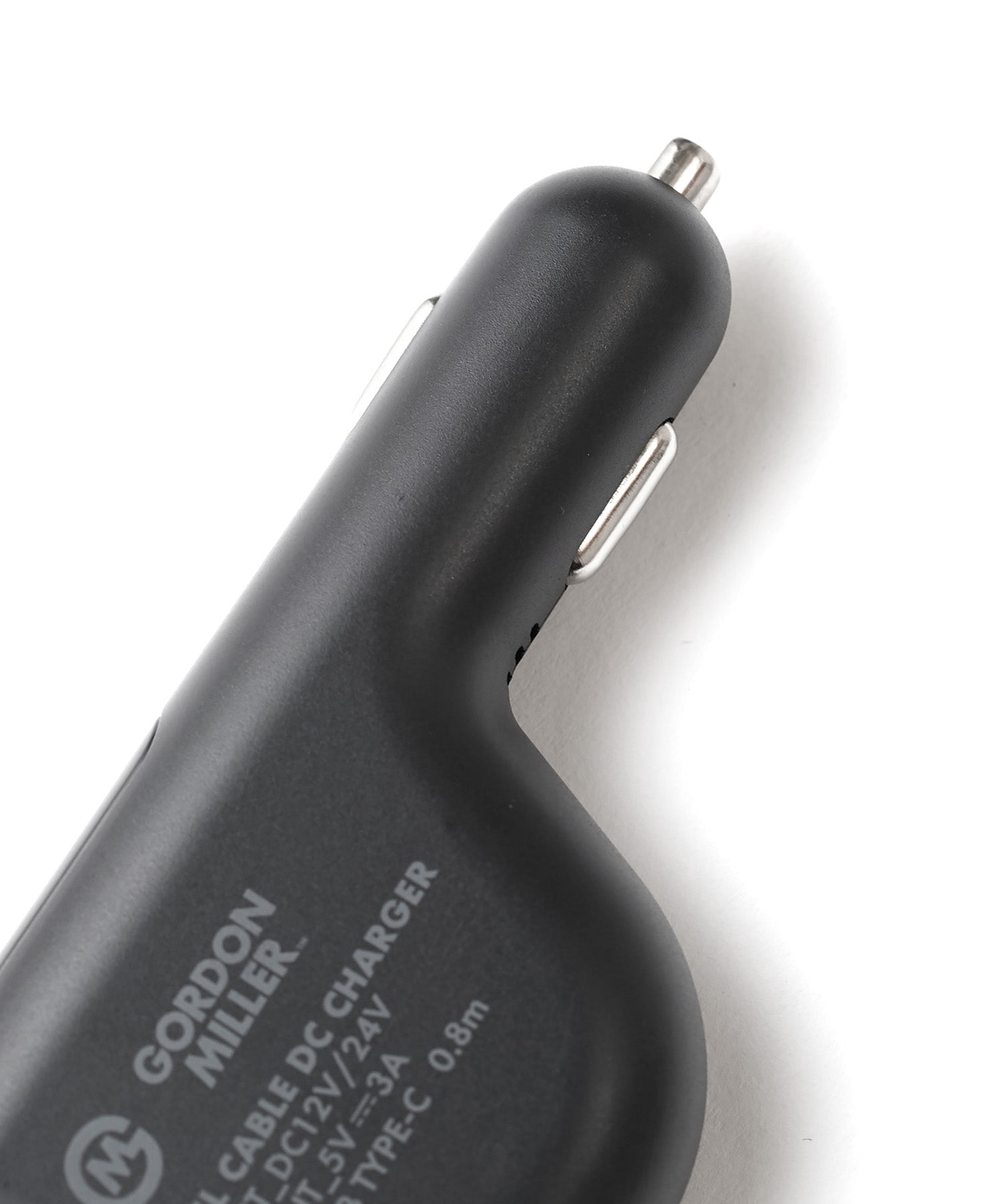 おしゃれ おすすめ カー用品 タイプC 巻取り型 充電器 便利グッズ シガーソケット用