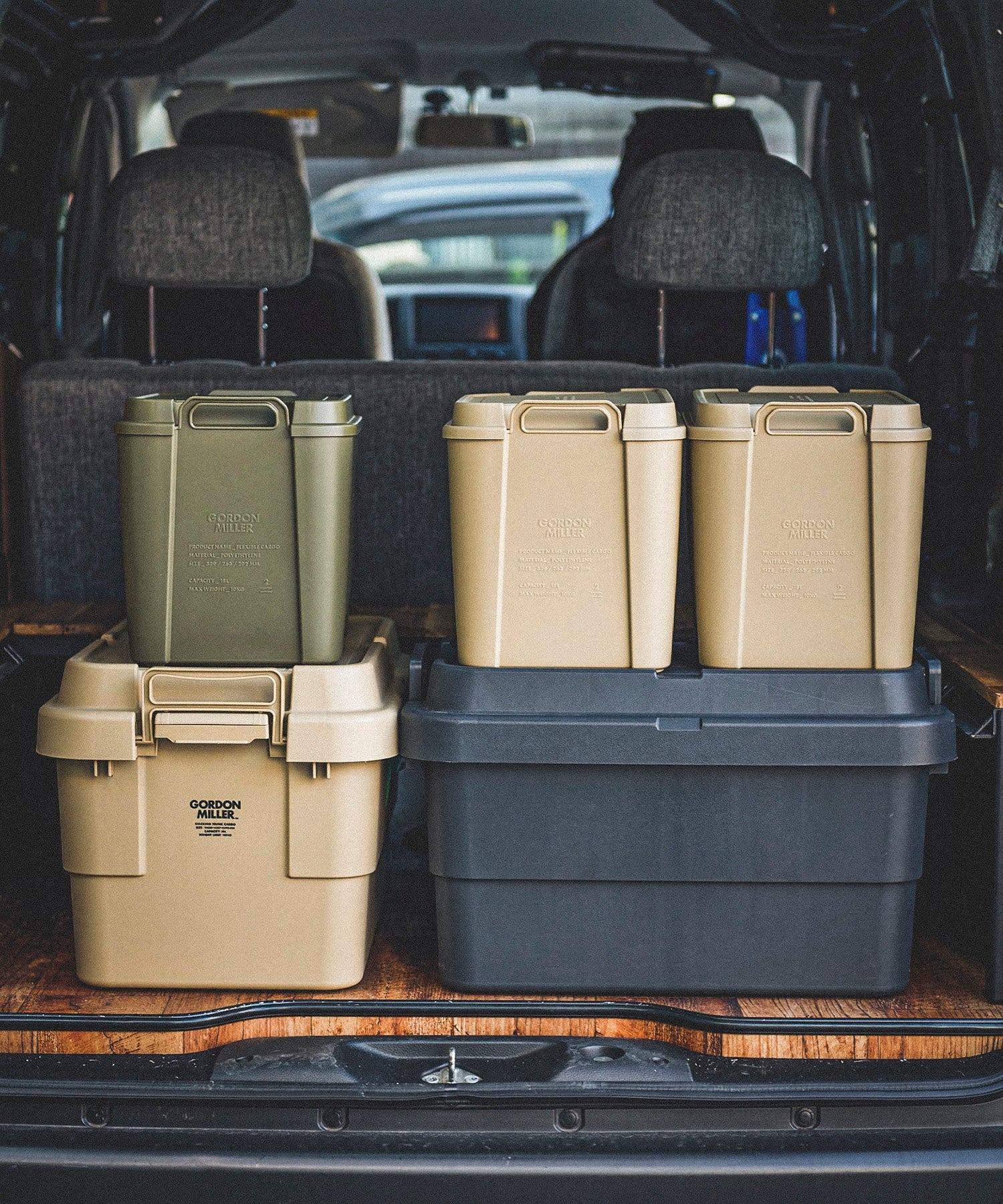 おしゃれ おすすめ フタ付き フレキシブル カーゴ 収納ボックス トランクカーゴ