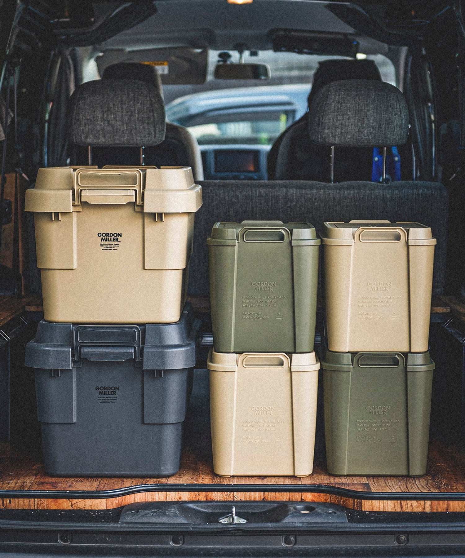 おしゃれ おすすめ フタ付き フレキシブル カーゴ 収納ボックス トランクカーゴ